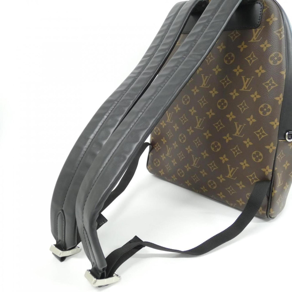 Louis Vuitton Marron Coated Canvas Backpack (Pre-Owned)