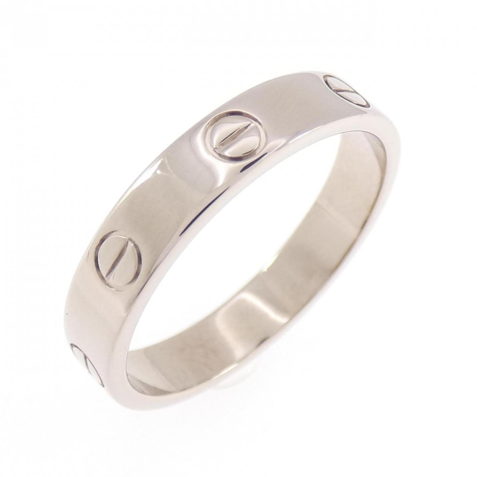 Cartier Love White Gold (18K) Band Ring (Pre-Owned)