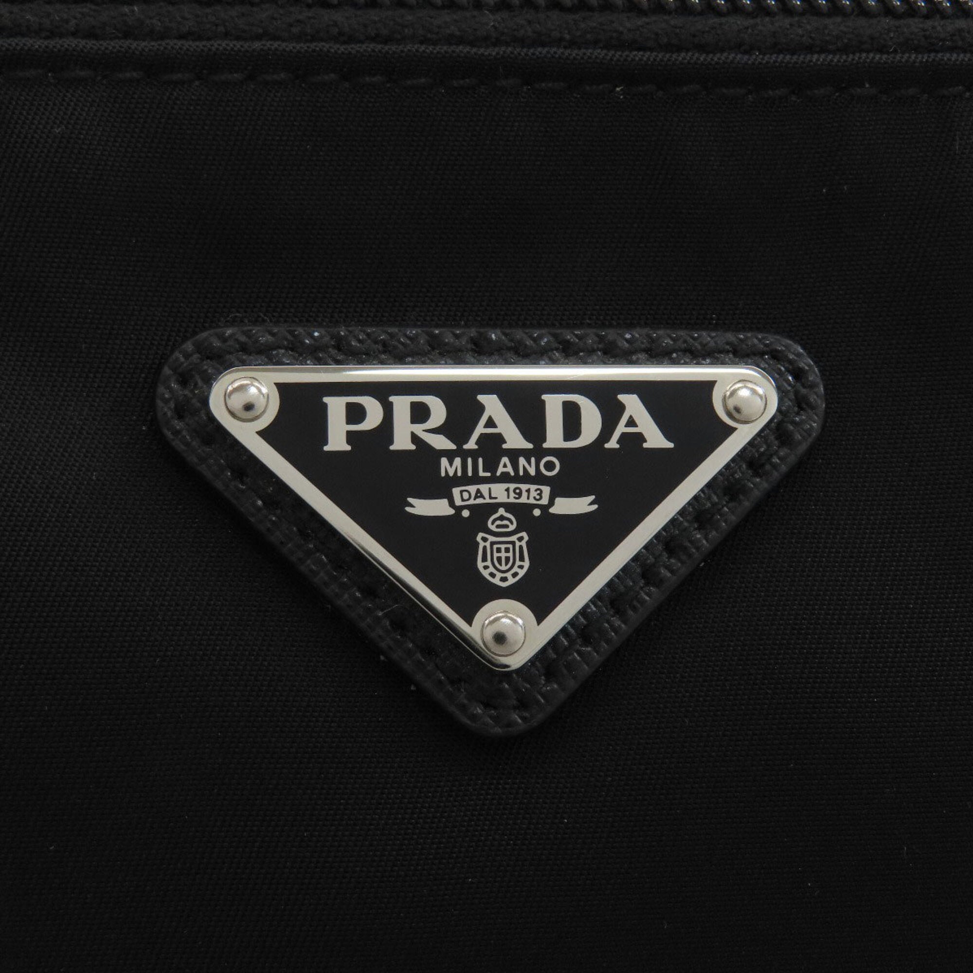 Prada Black Nylon Pouch (Pre-Owned)