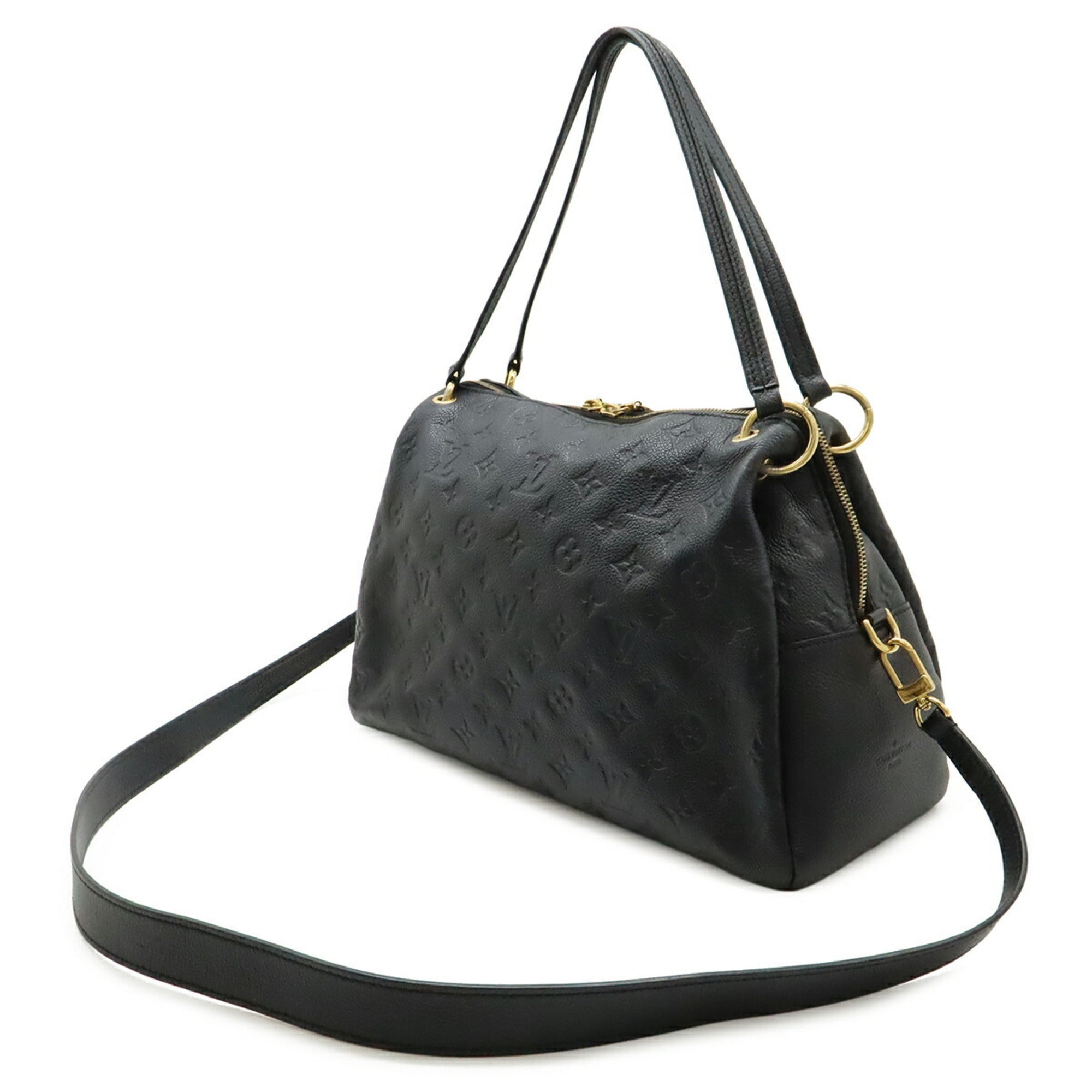 Louis Vuitton Monogram Empreinte Black Noir Monogram Empreinte Shoulder Bag Tote Bag (Pre-Owned)