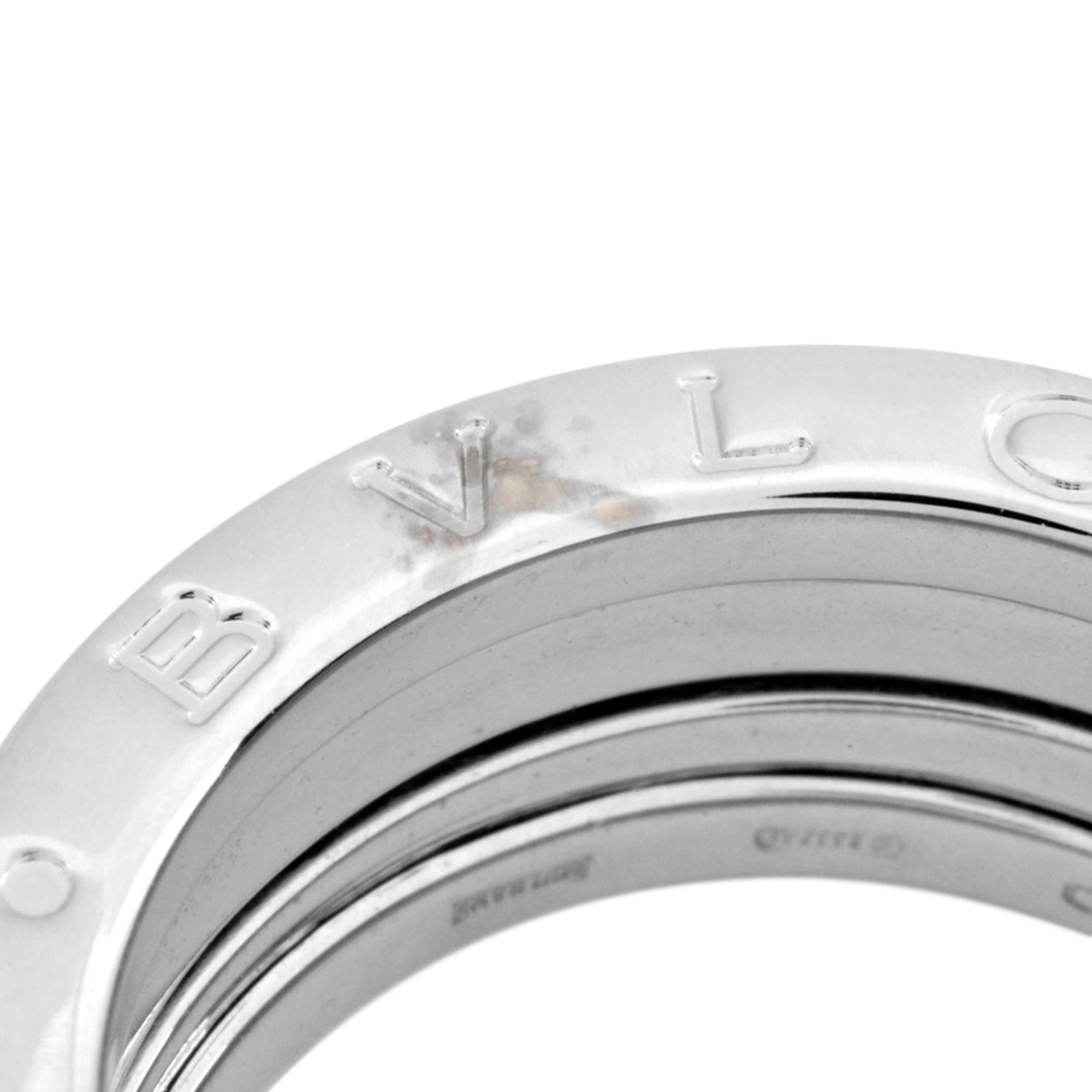 Bvlgari White Gold (18K) Band Ring (Pre-Owned)