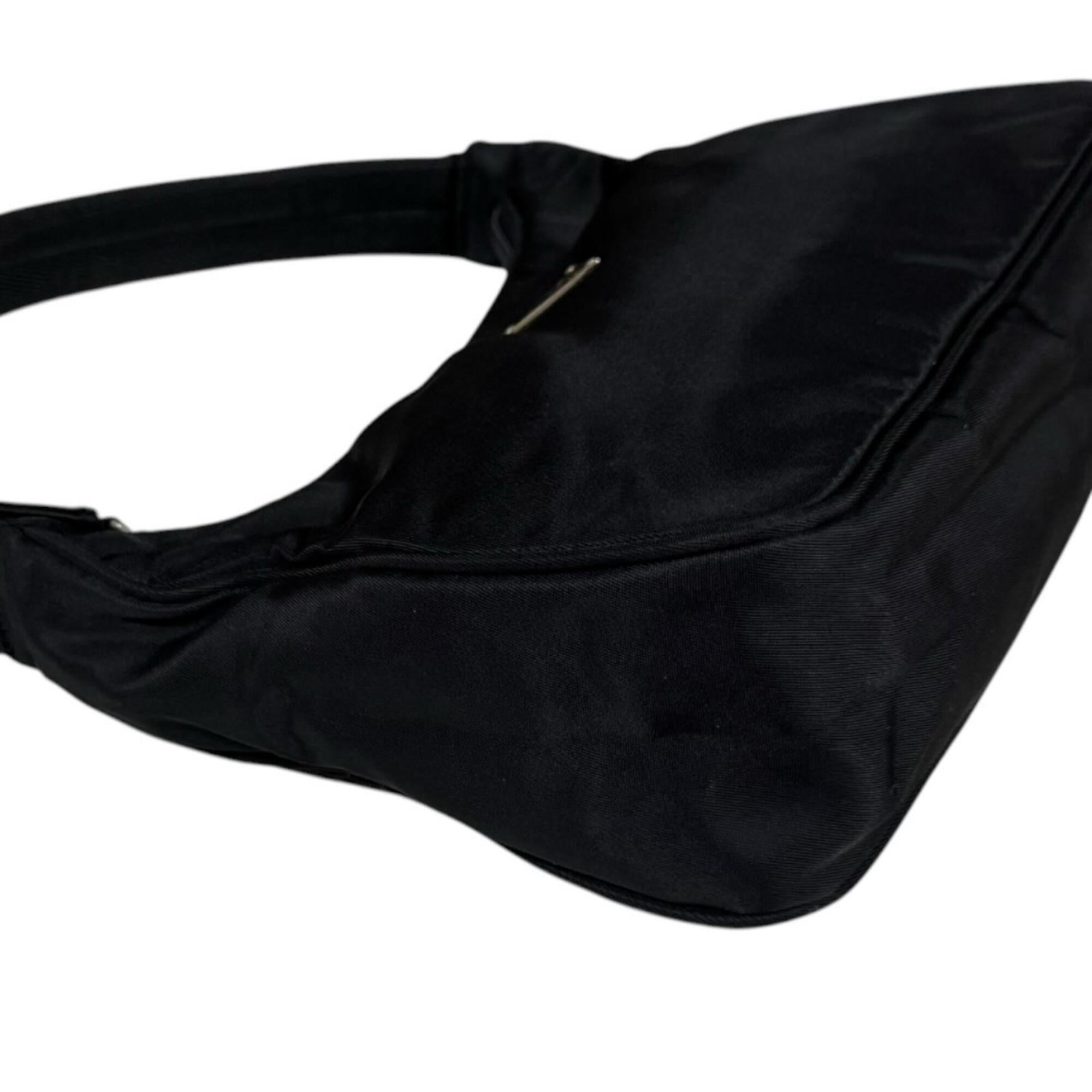 Prada Black Nylon Handbag (Pre-Owned)
