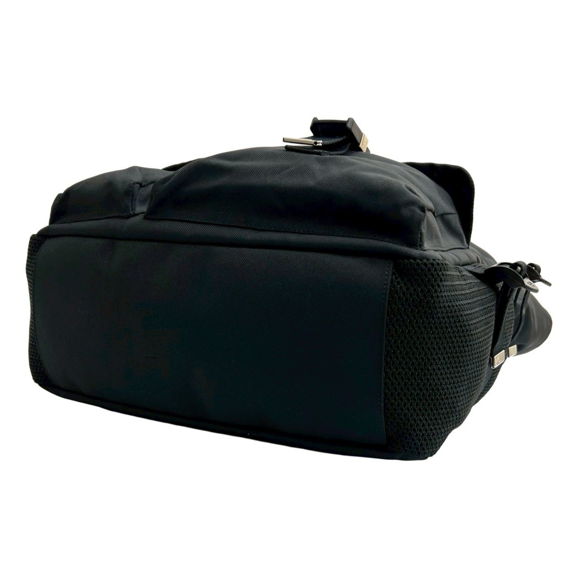 Celine Black Nylon Handbag Shoulder Bag Tote Bag (Pre-Owned)