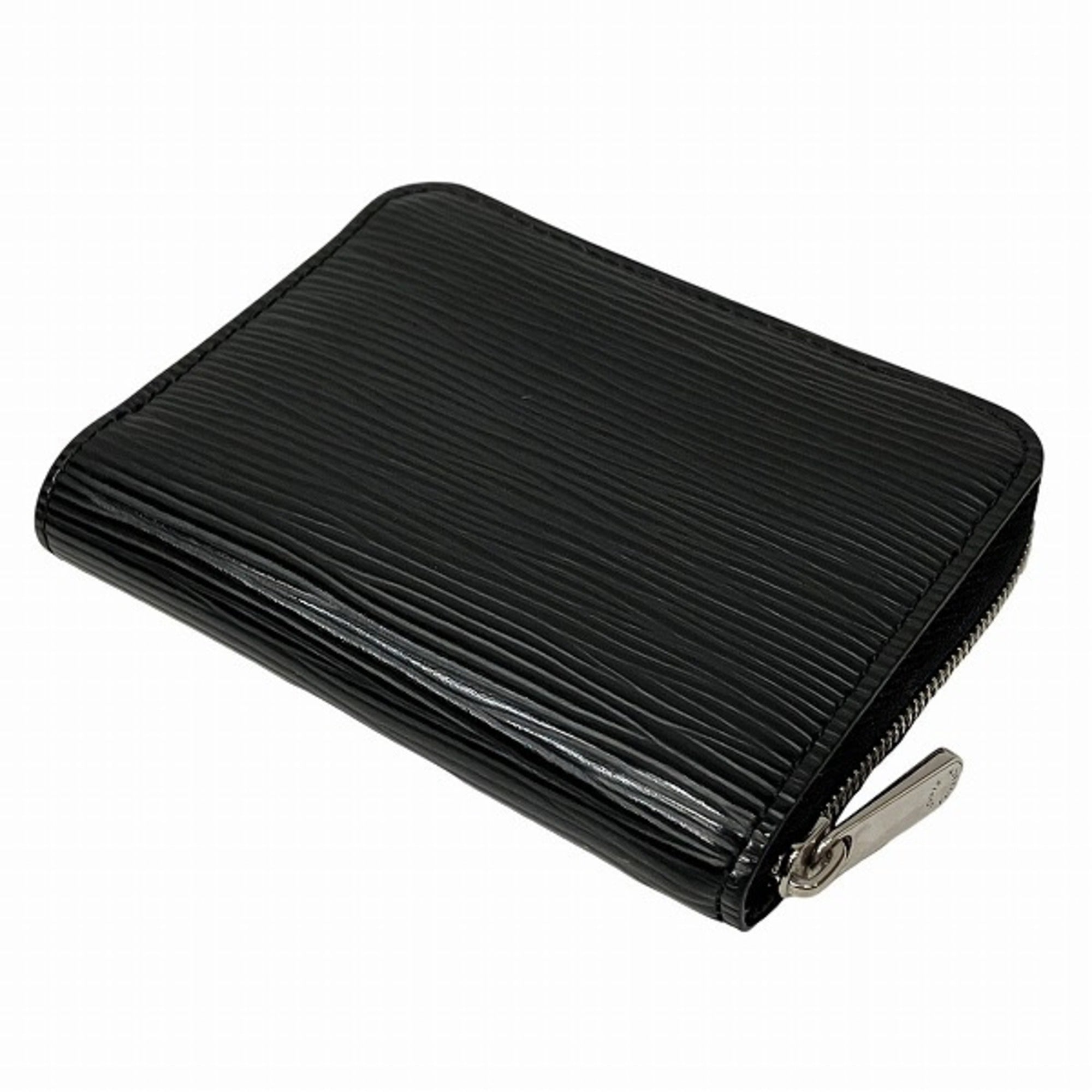 Louis Vuitton Epi Black Epi Leather Coin Purse/Coin Case (Pre-Owned)