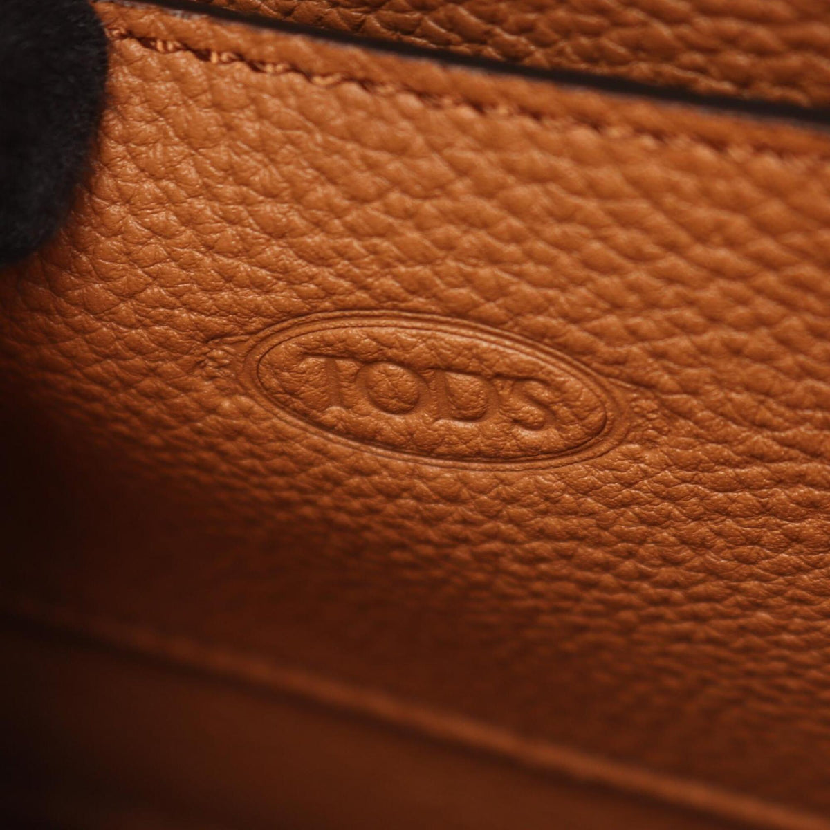 Tod's Brown Leather Handbag Shopping Bag (Pre-Owned)
