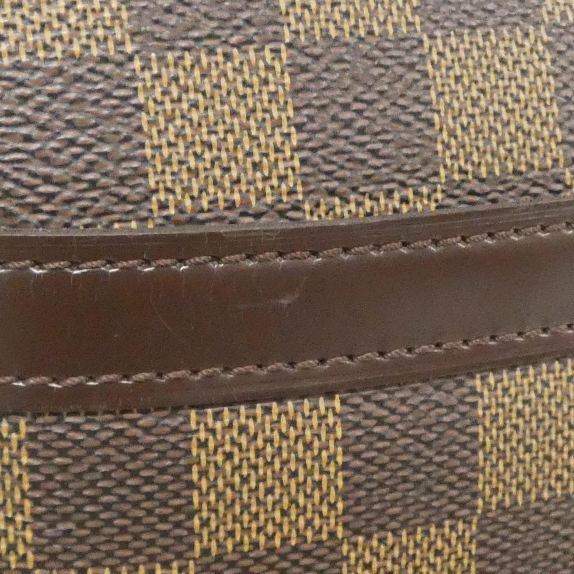 Louis Vuitton Brown Coated Canvas Shoulder Bag (Pre-Owned)