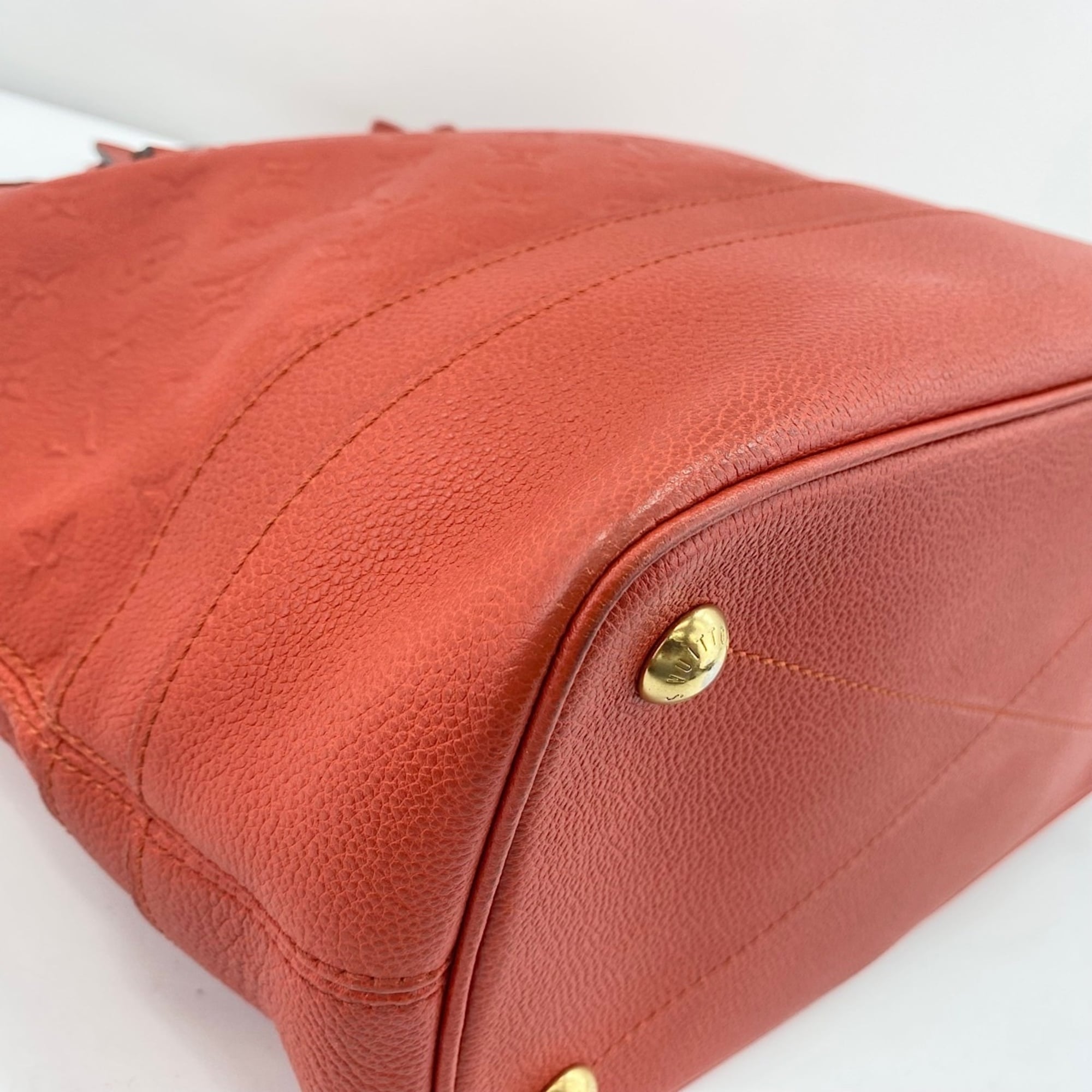 Louis Vuitton Orange Tote Bag (Pre-Owned)