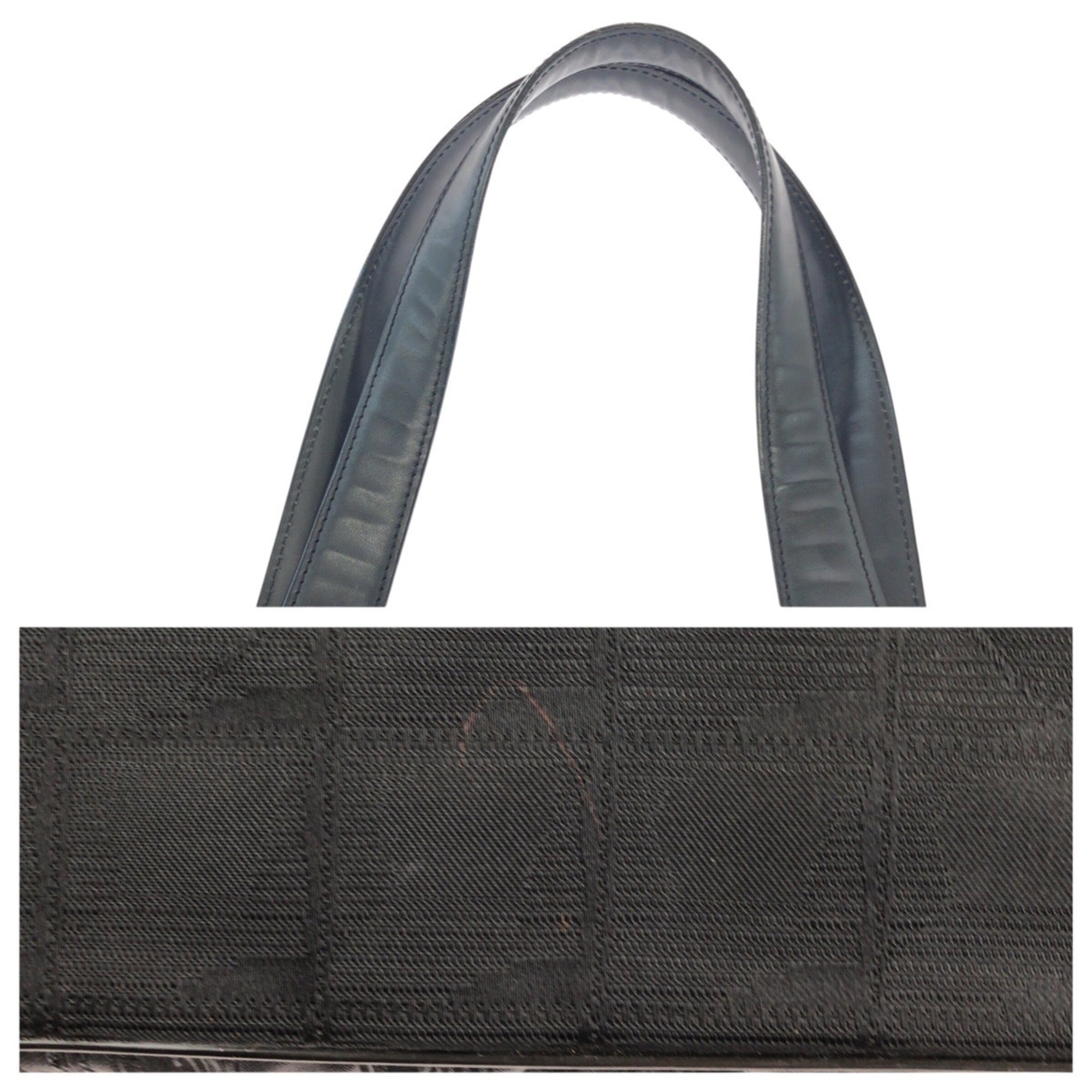 Chanel Black New Travel Line Shoulder Bag Tote Bag (Pre-Owned)