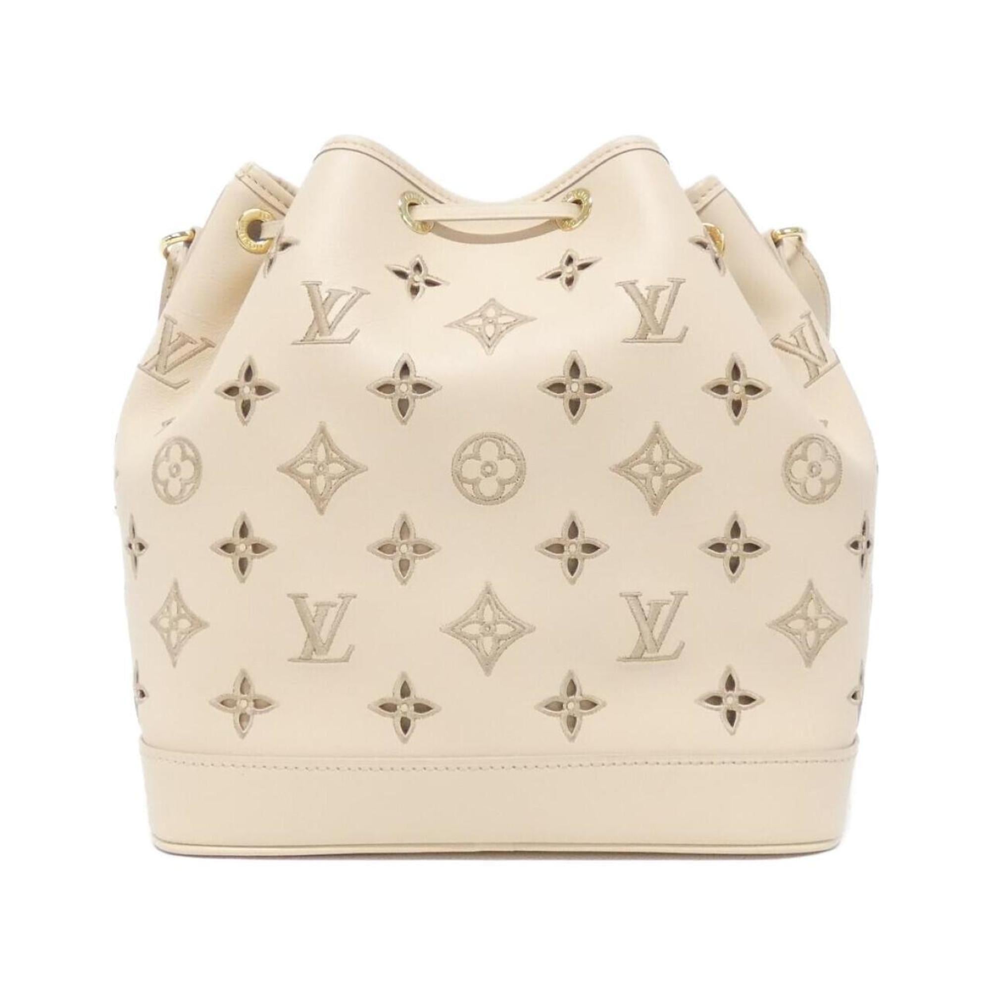 Louis Vuitton Beige Leather Shoulder Bag (Pre-Owned)