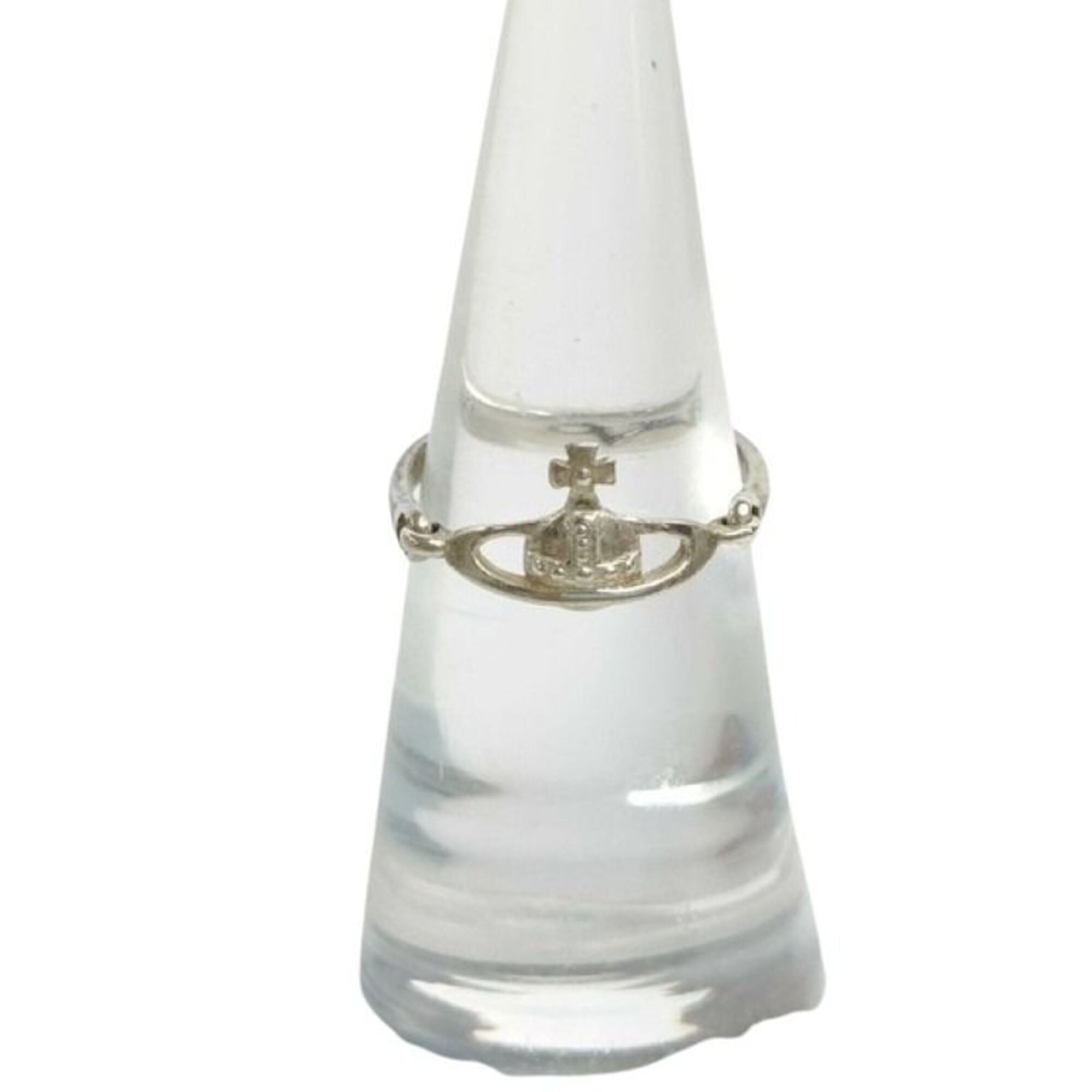 Vivienne Westwood Silver Silver 925 Band Ring (Pre-Owned)