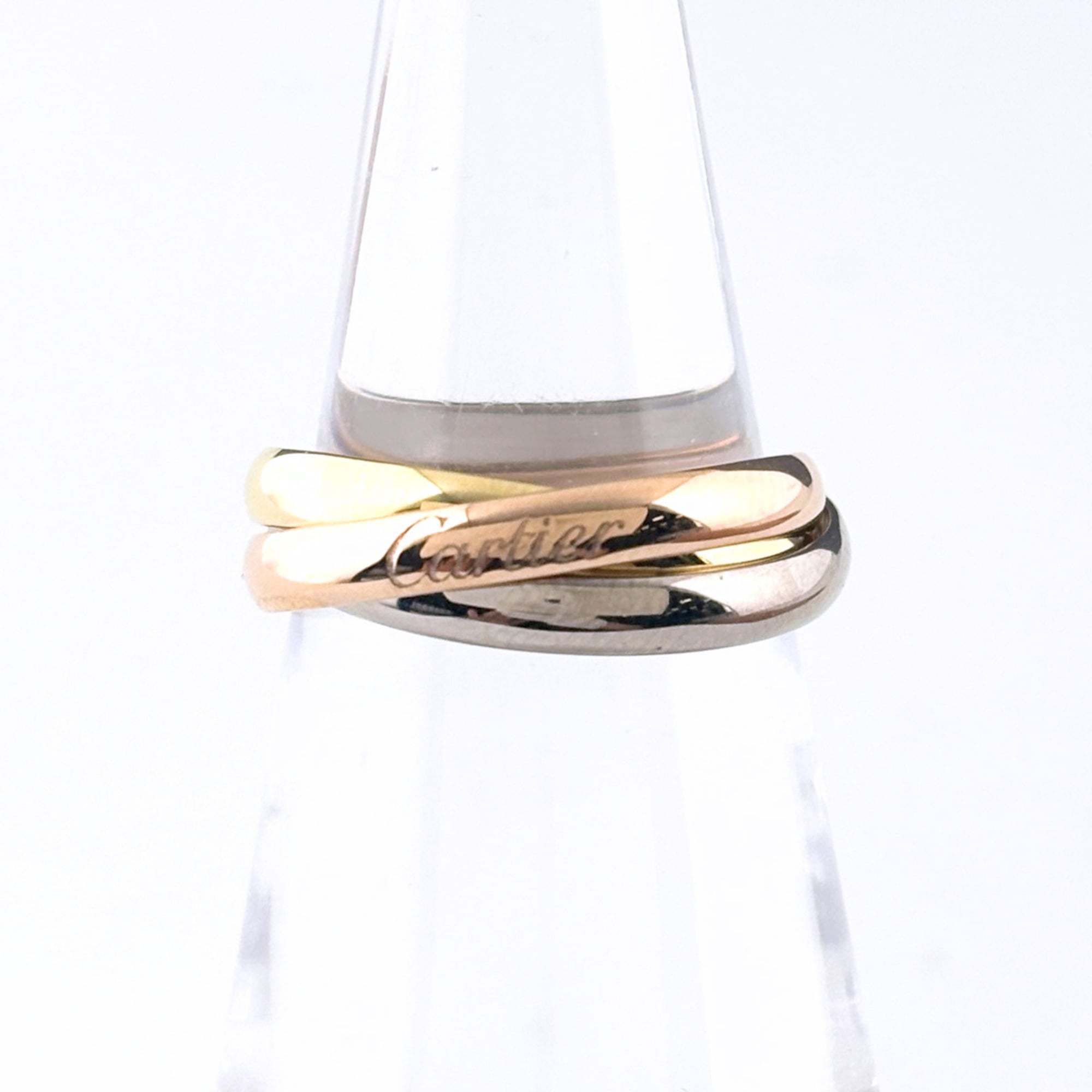 Cartier Yellow Gold (18K) Pink Gold (18K) White Gold (18K) Band Ring (Pre-Owned)
