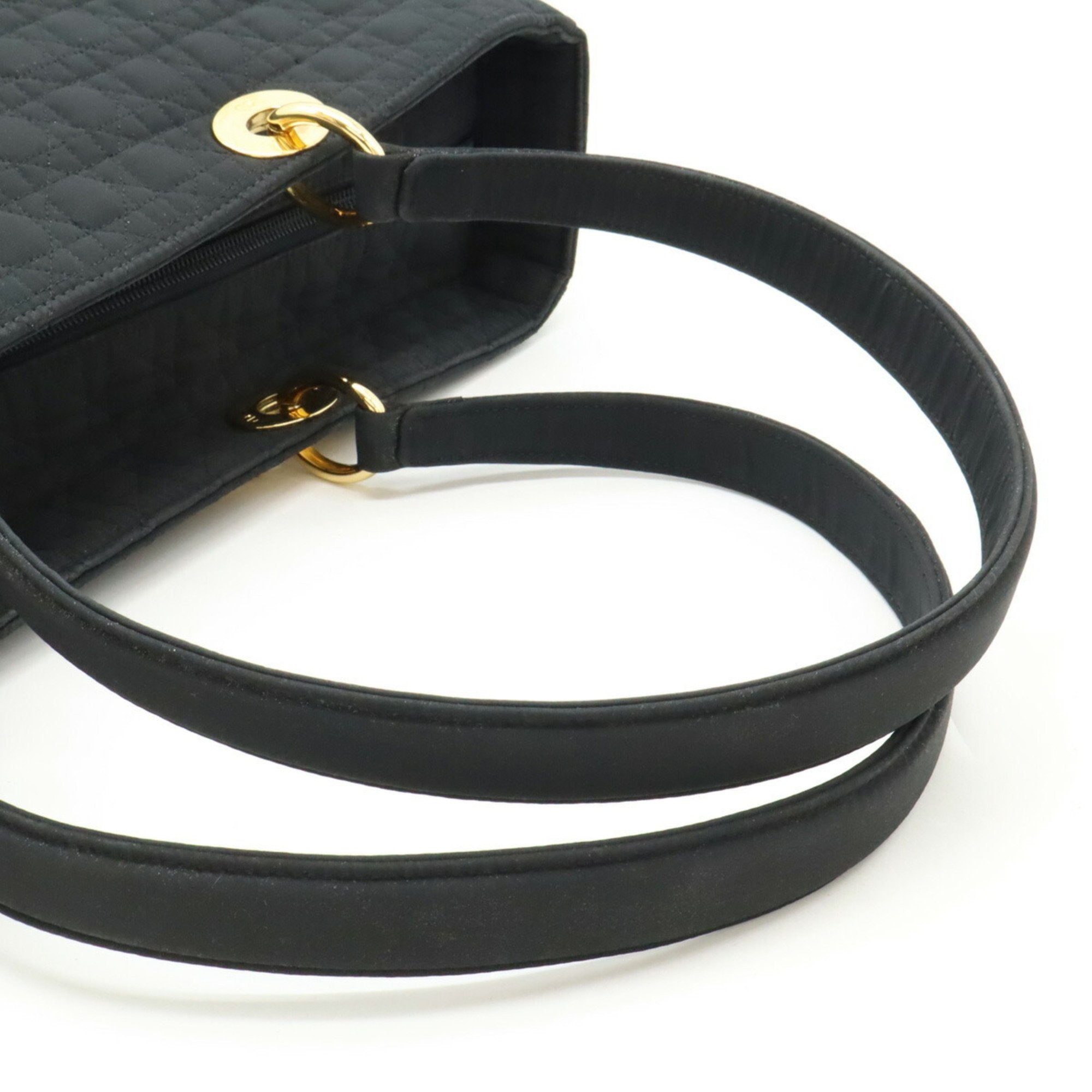 Christian Dior Lady Dior Black Nylon Tote Bag (Pre-Owned)