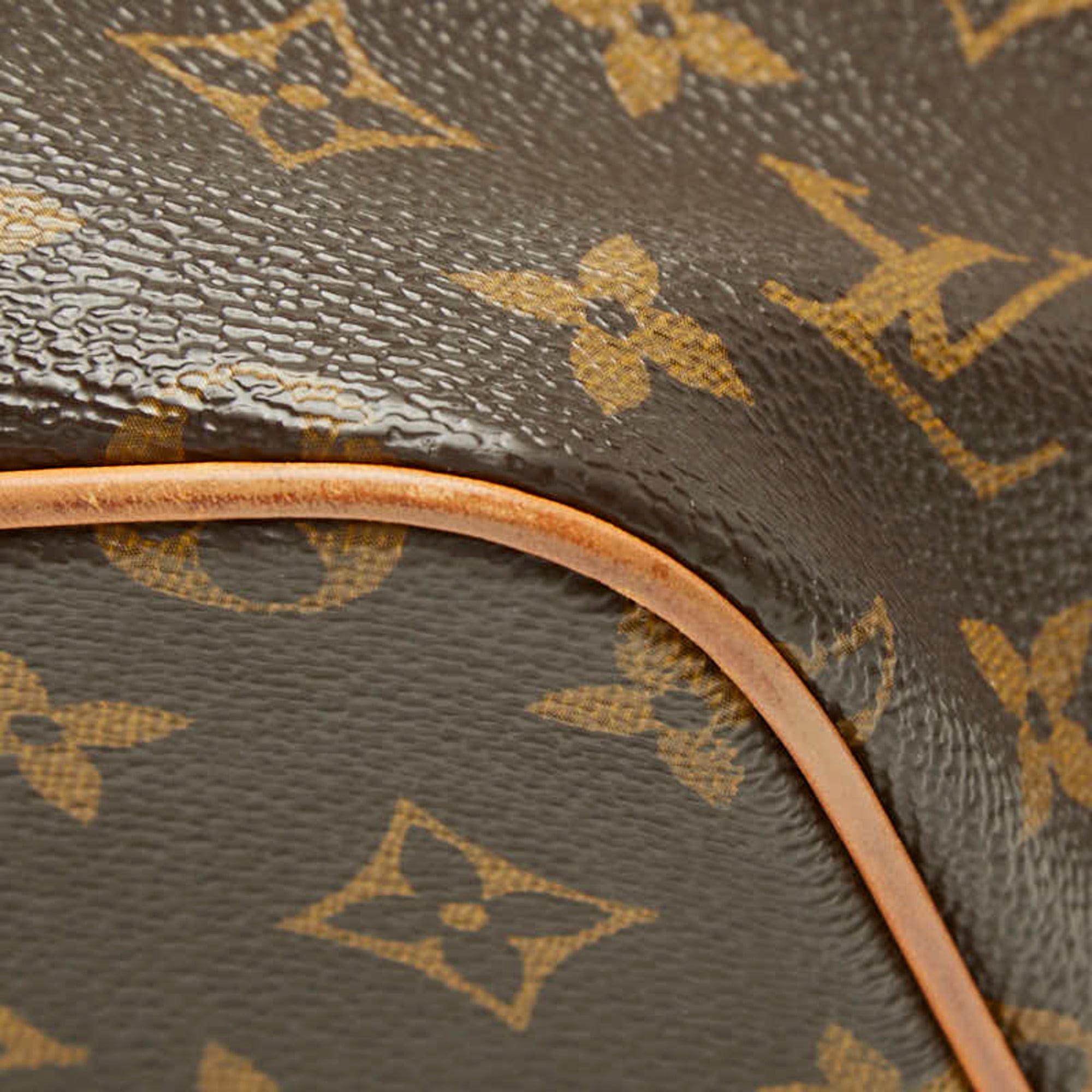 Louis Vuitton Brown Pvc Leather Handbag Shoulder Bag (Pre-Owned)