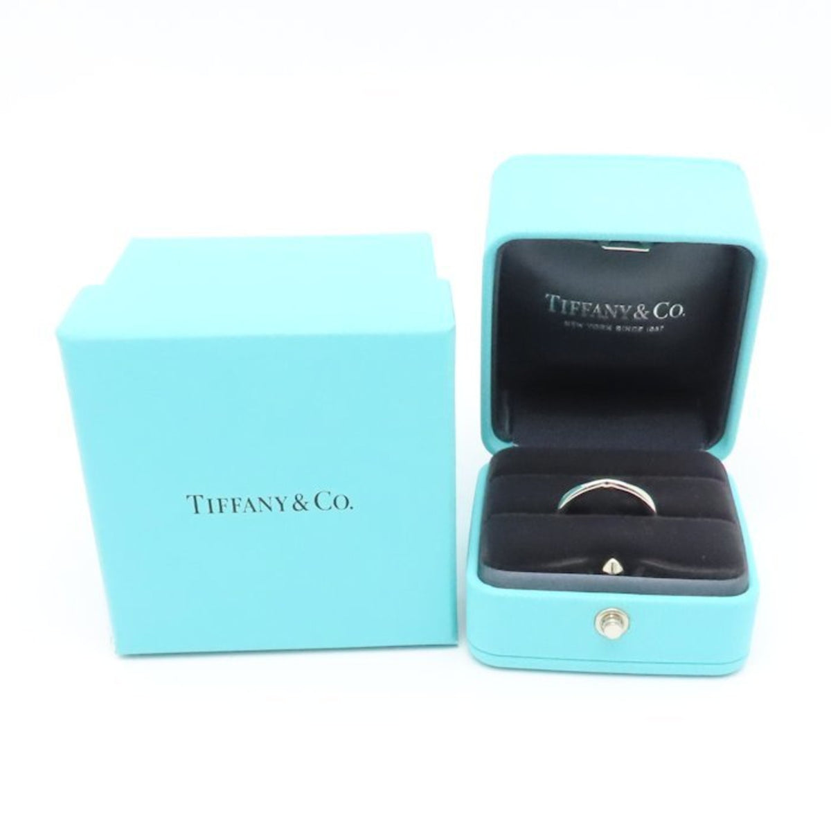 Tiffany Platinum Platinum 950 Wedding Ring (Pre-Owned)