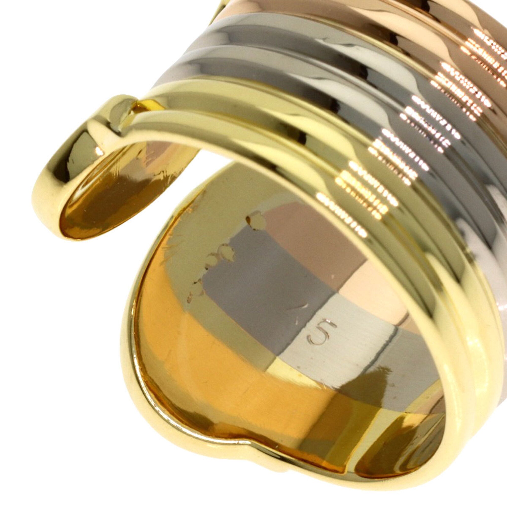 Cartier Yellow Gold (18K) Pink Gold (18K) Band Ring (Pre-Owned)