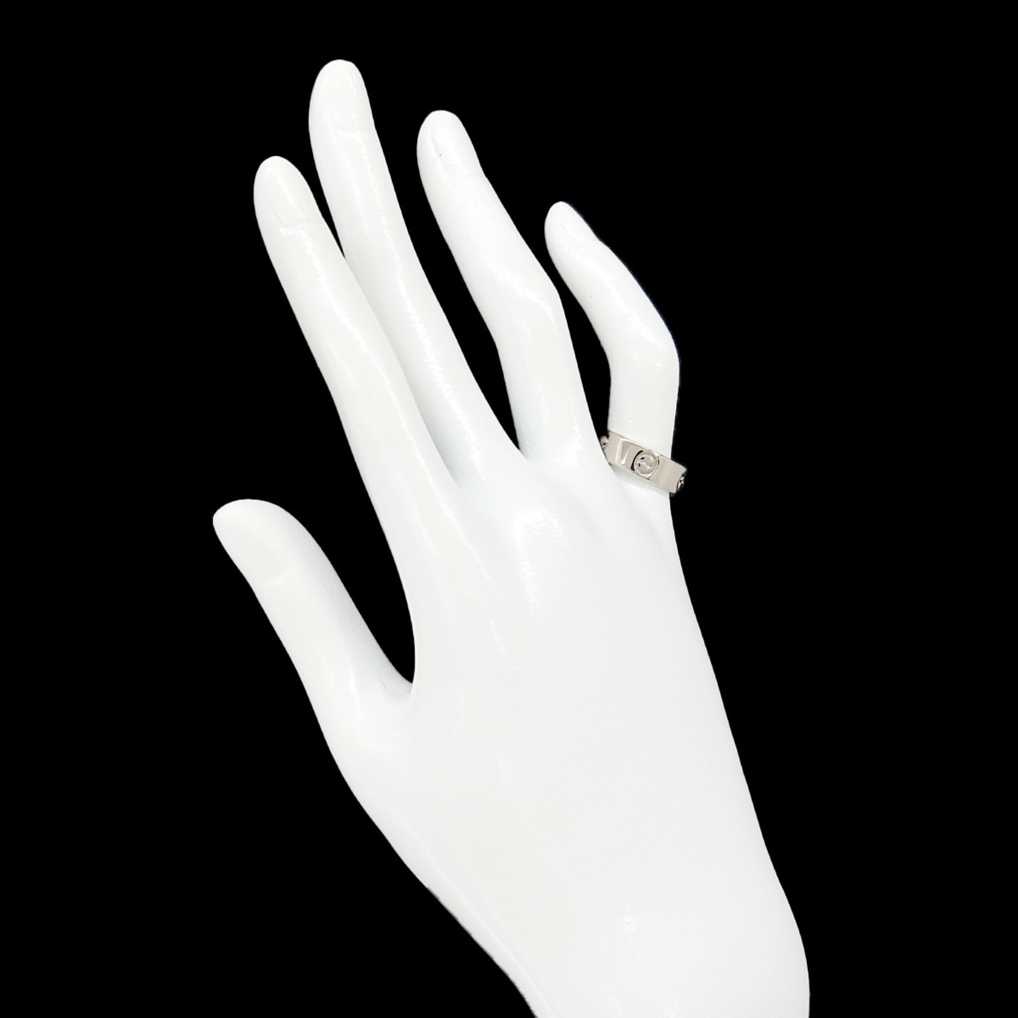 Cartier White Gold (18K) Band Ring (Pre-Owned)