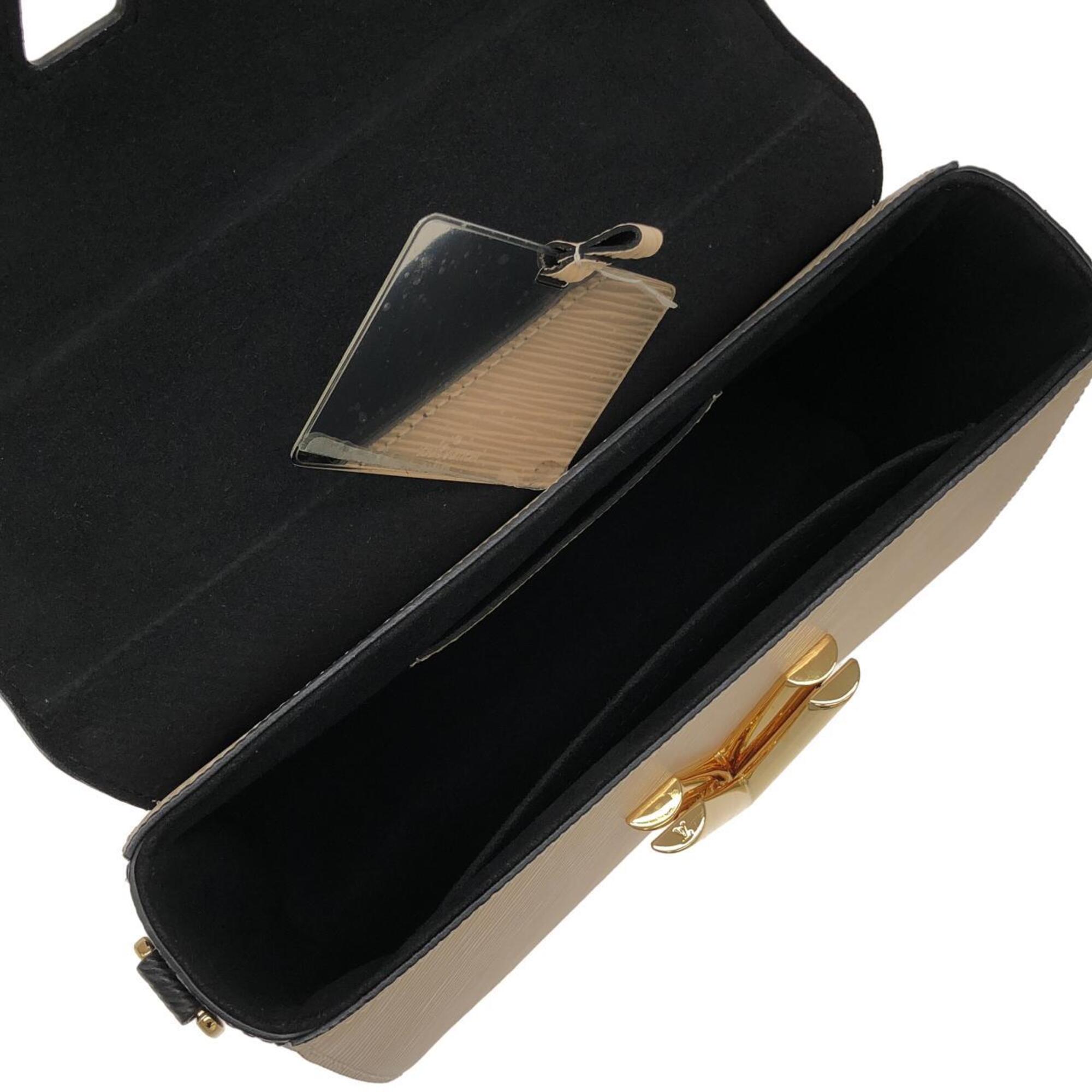 Louis Vuitton Cream Leather Handbag (Pre-Owned)