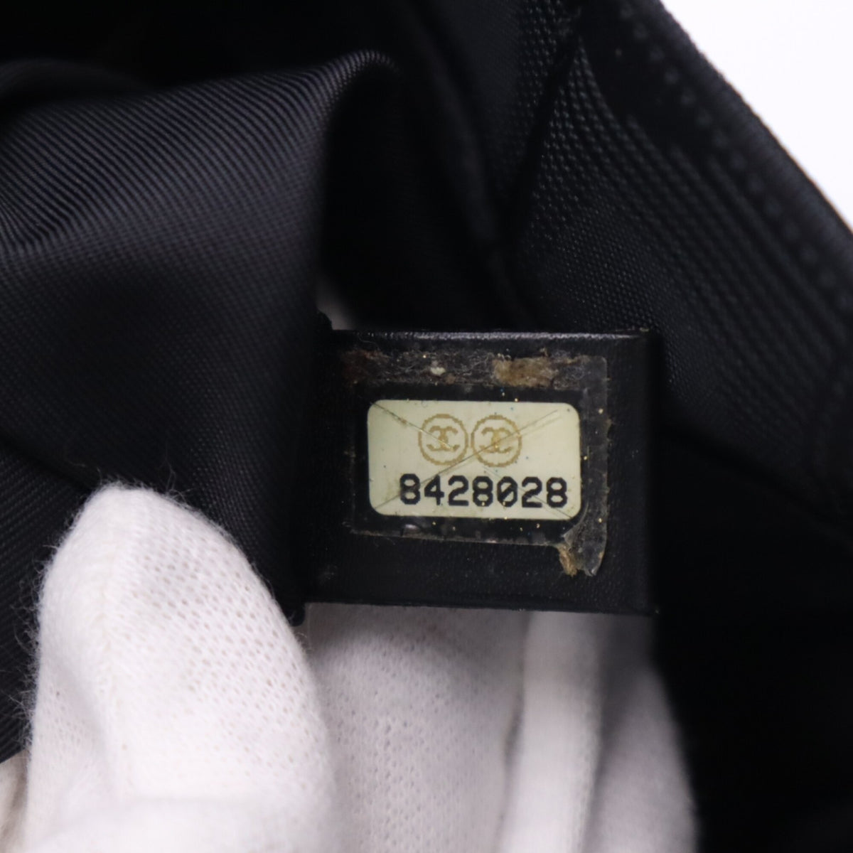 Chanel New Travel Line Black Nylon Leather Tote Bag (Pre-Owned)