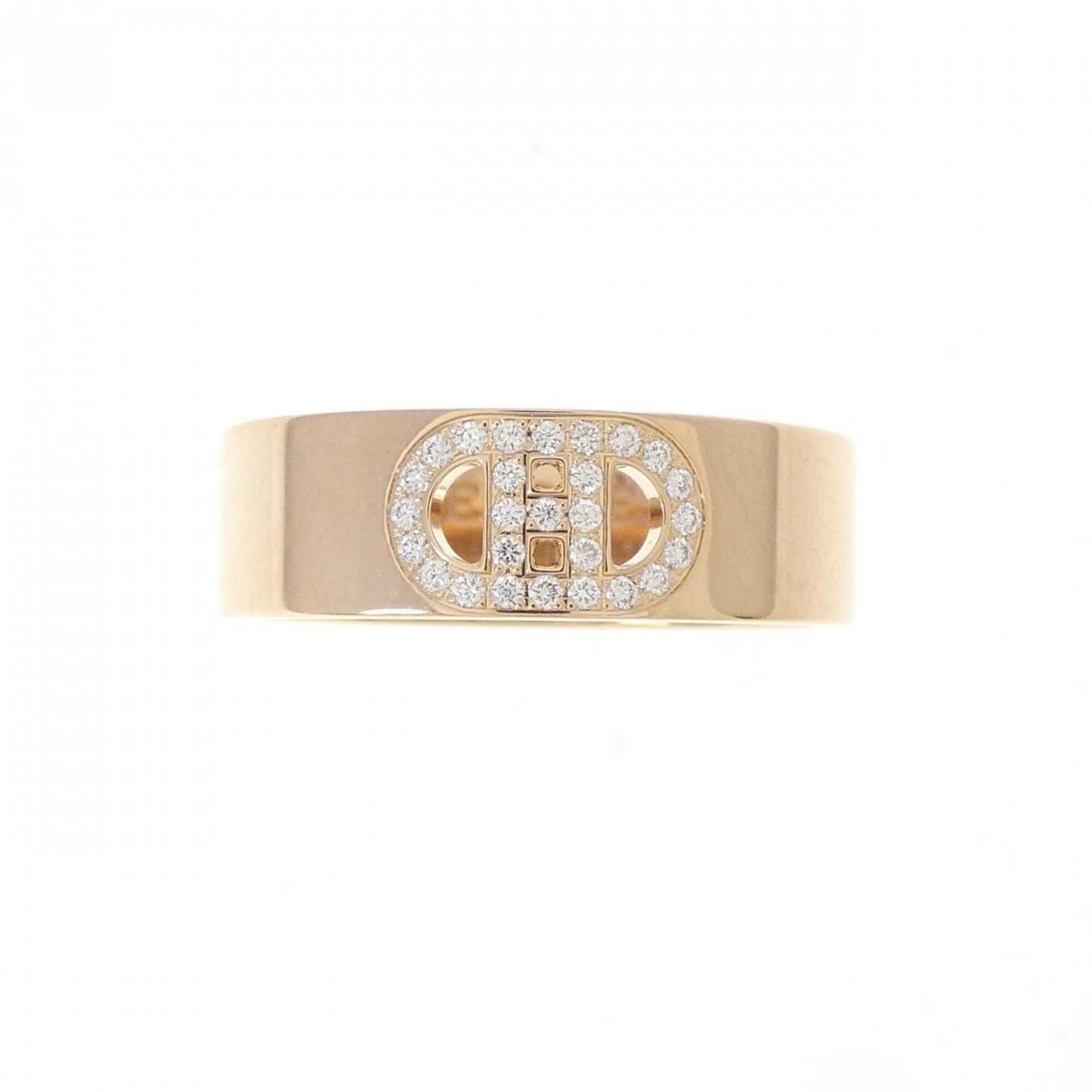 Hermes Pink Gold Pink Gold (18K) Band Ring (Pre-Owned)