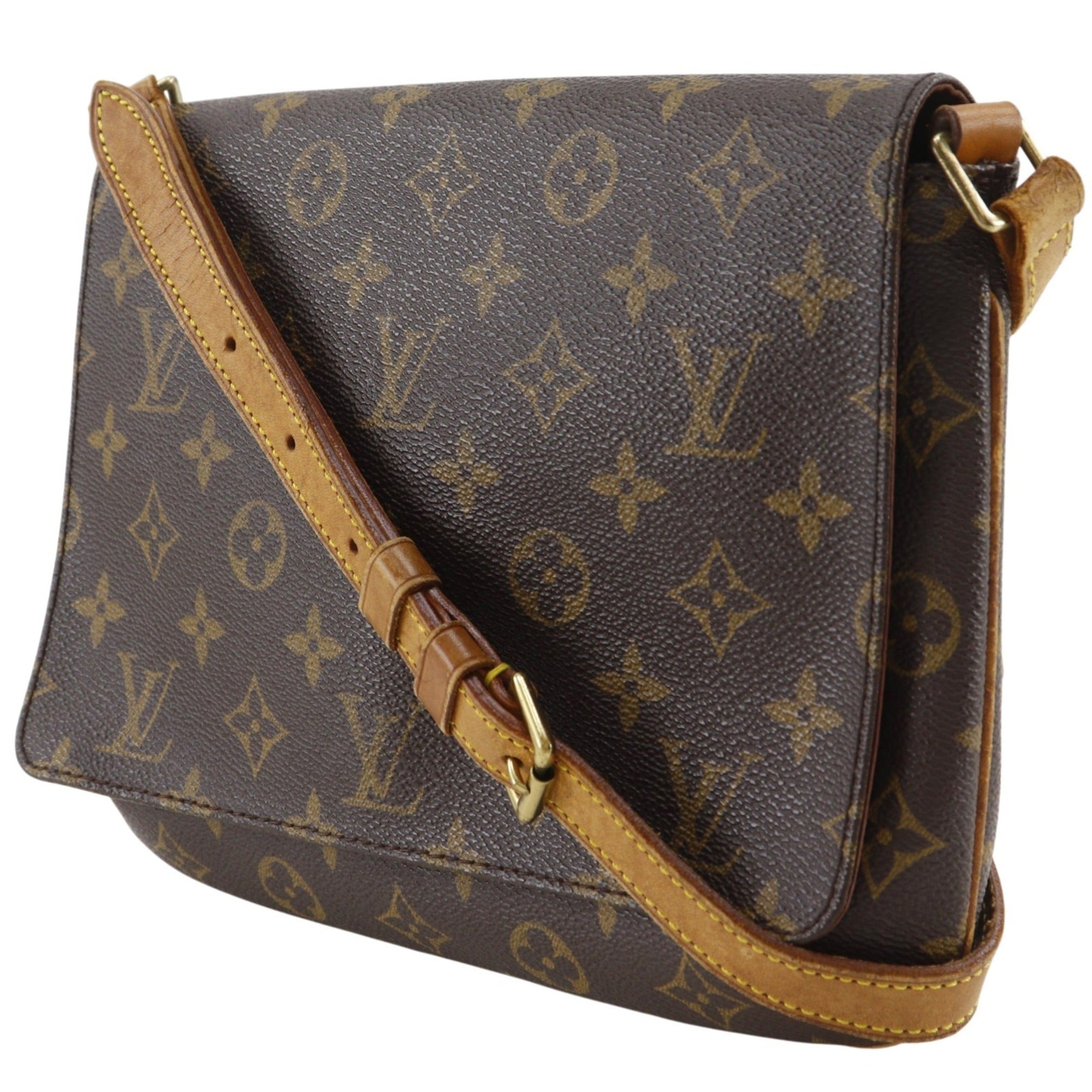 Louis Vuitton Brown Monogram Monogram Shoulder Bag (Pre-Owned)