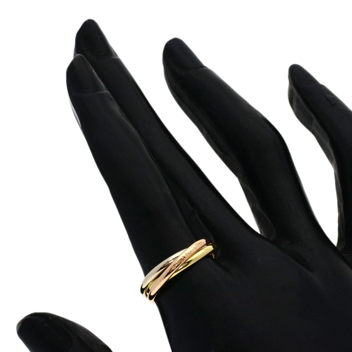 Cartier Trinity Yellow Gold (18K) Pink Gold (18K) White Gold (18K) Band Ring (Pre-Owned)