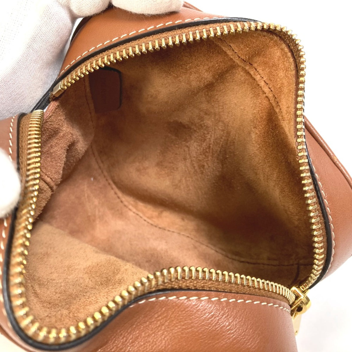 Celine Brown Leather Shoulder Bag (Pre-Owned)