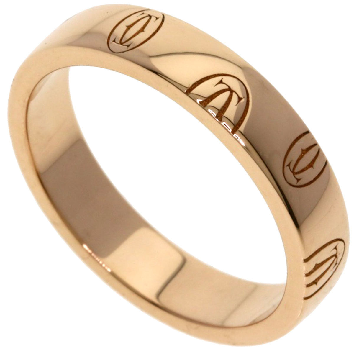Cartier Happy Birthday Pink Gold (18K) Band Ring (Pre-Owned)