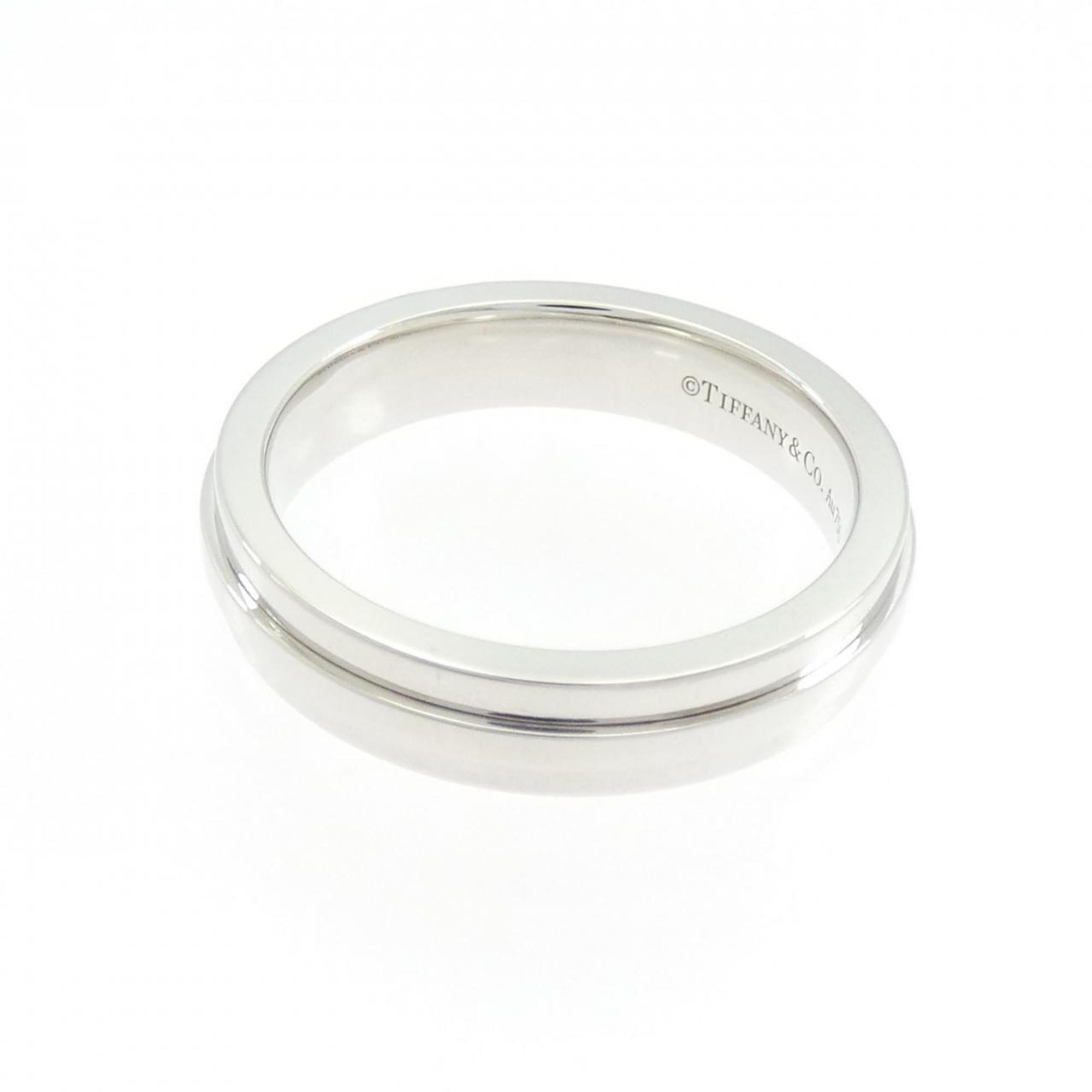Tiffany White Gold (18K) Band Ring (Pre-Owned)