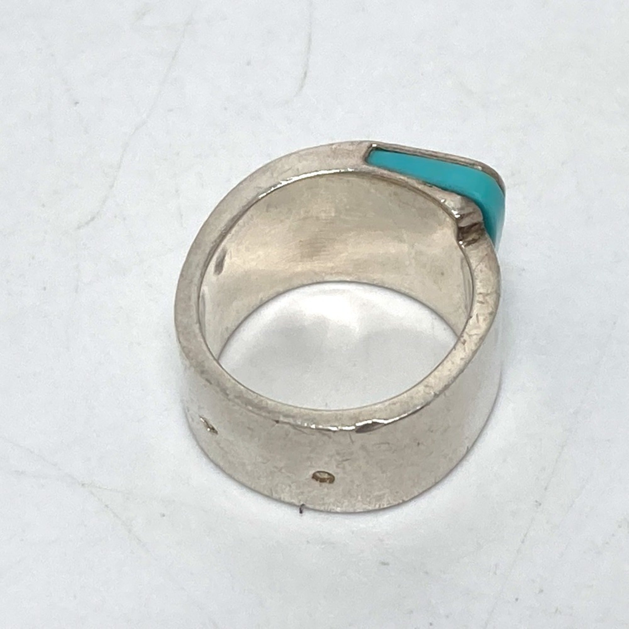 Hermes Blue Band Ring (Pre-Owned)