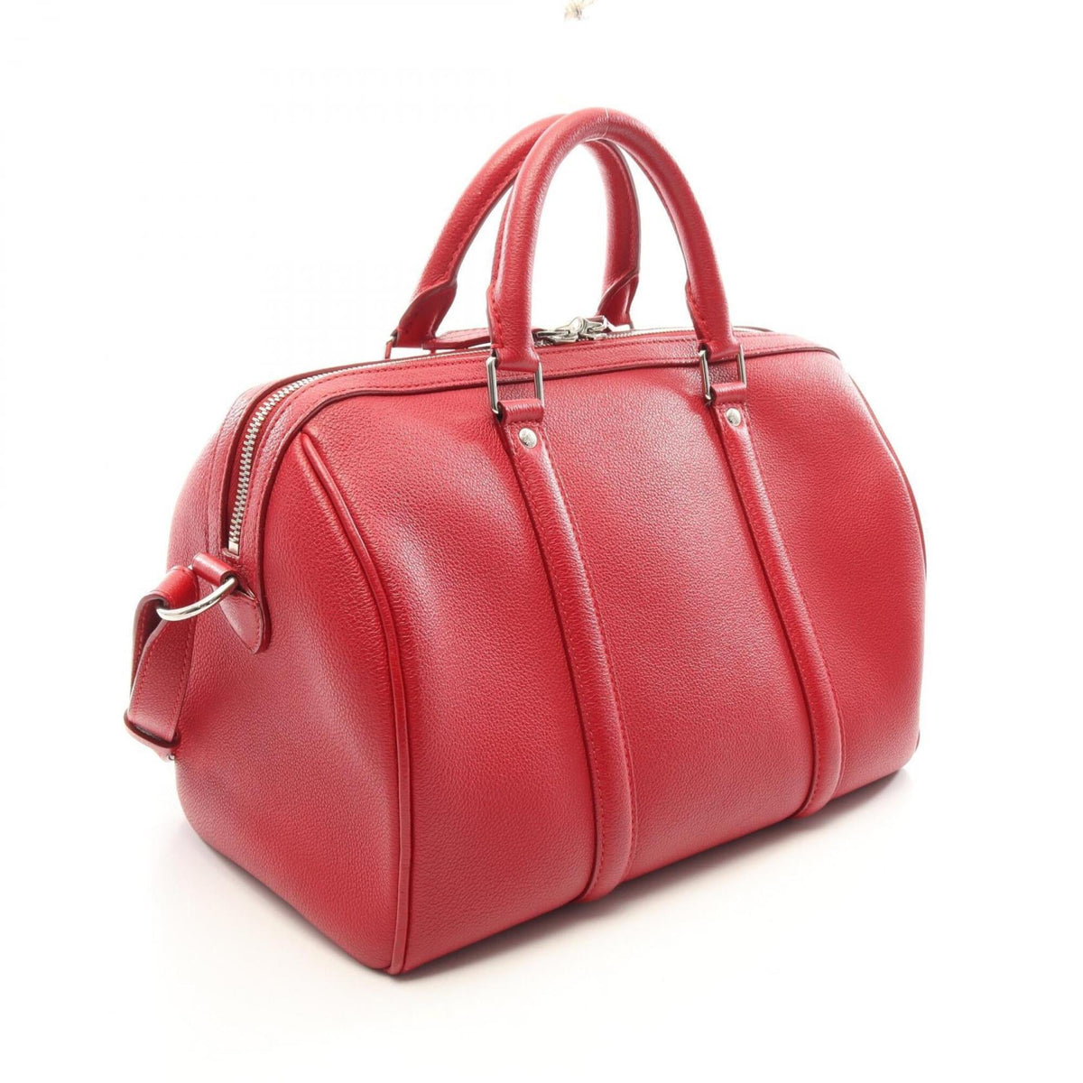 Louis Vuitton Red Color Leather Handbag (Pre-Owned)