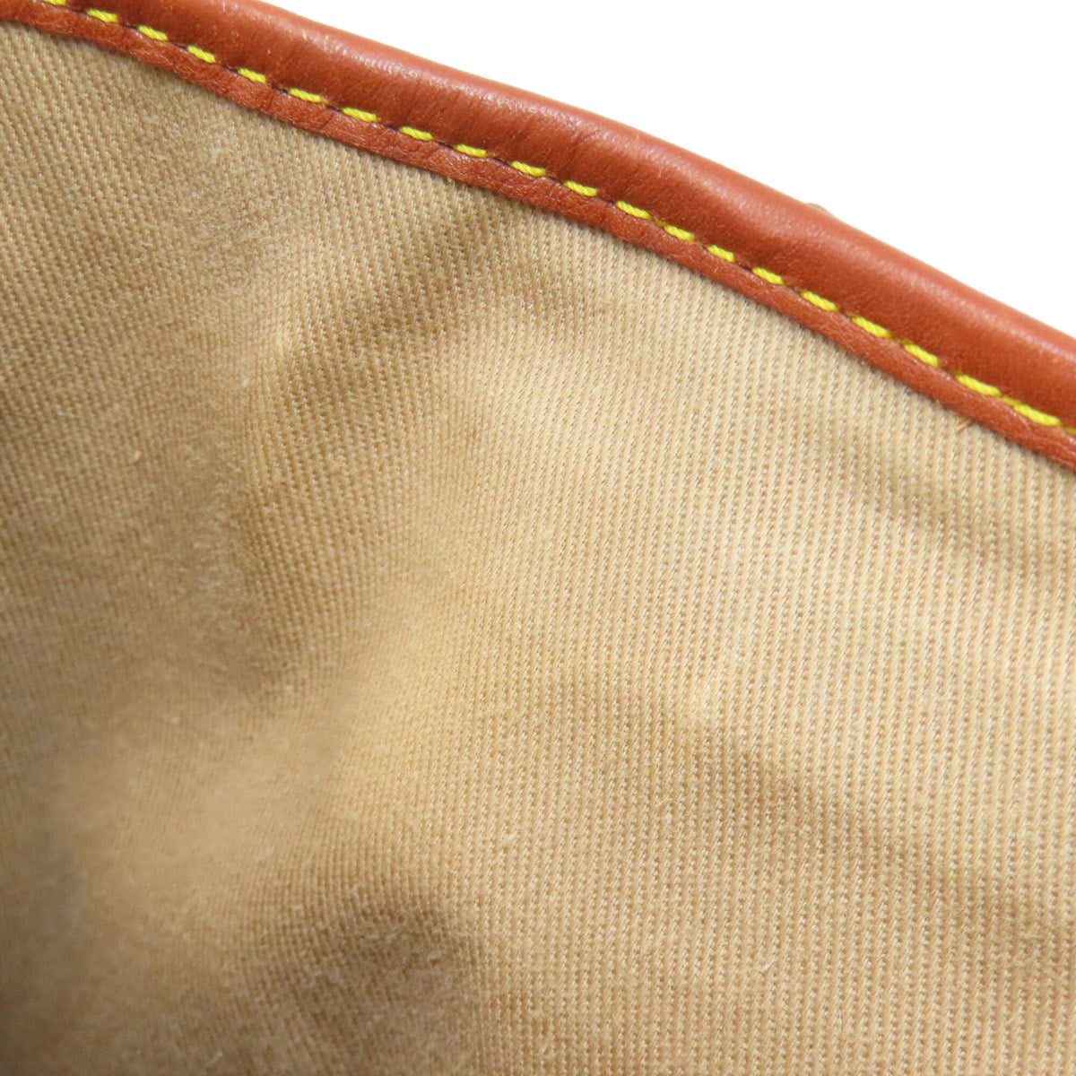 Celine Beige Brown Canvas Handbag (Pre-Owned)