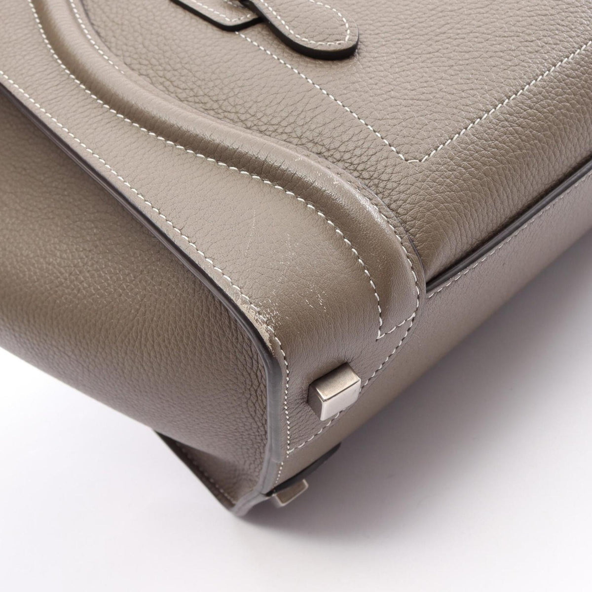 Celine Beige Leather Handbag (Pre-Owned)