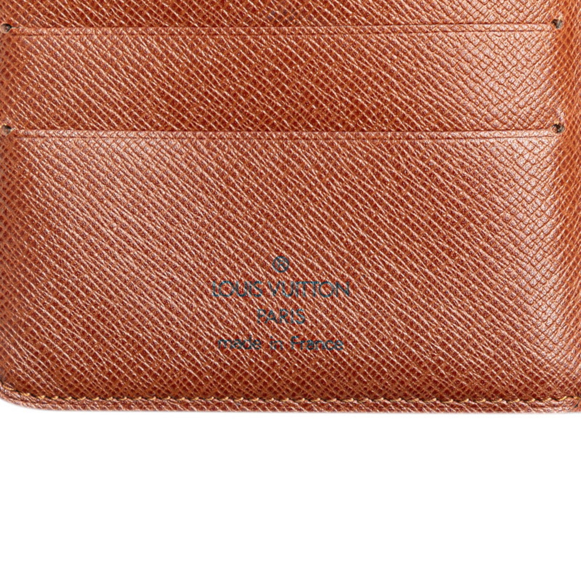 Louis Vuitton Brown Pvc Leather Wallet (Bi-Fold) (Pre-Owned)
