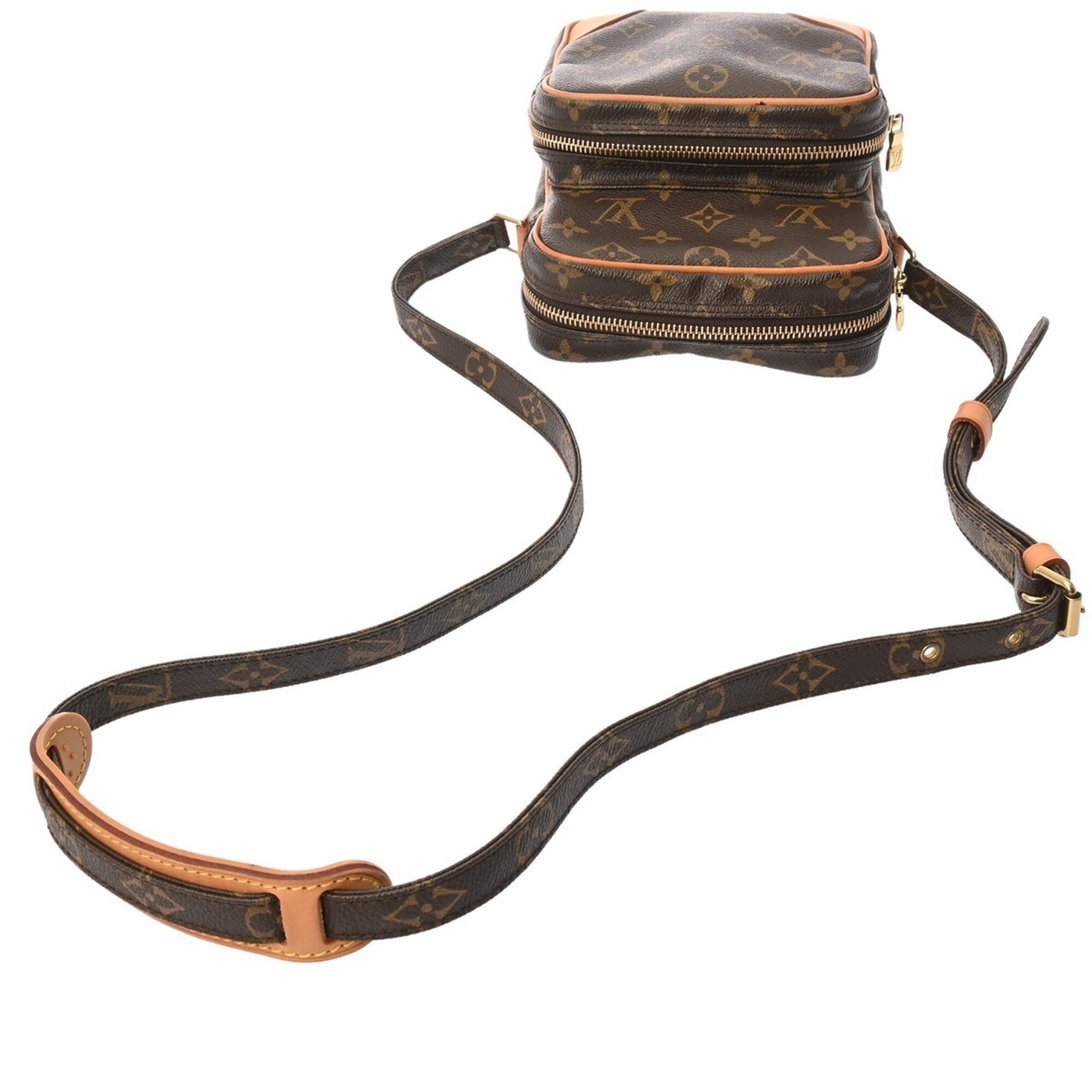 Louis Vuitton Brown Monogram Shoulder Bag (Pre-Owned)