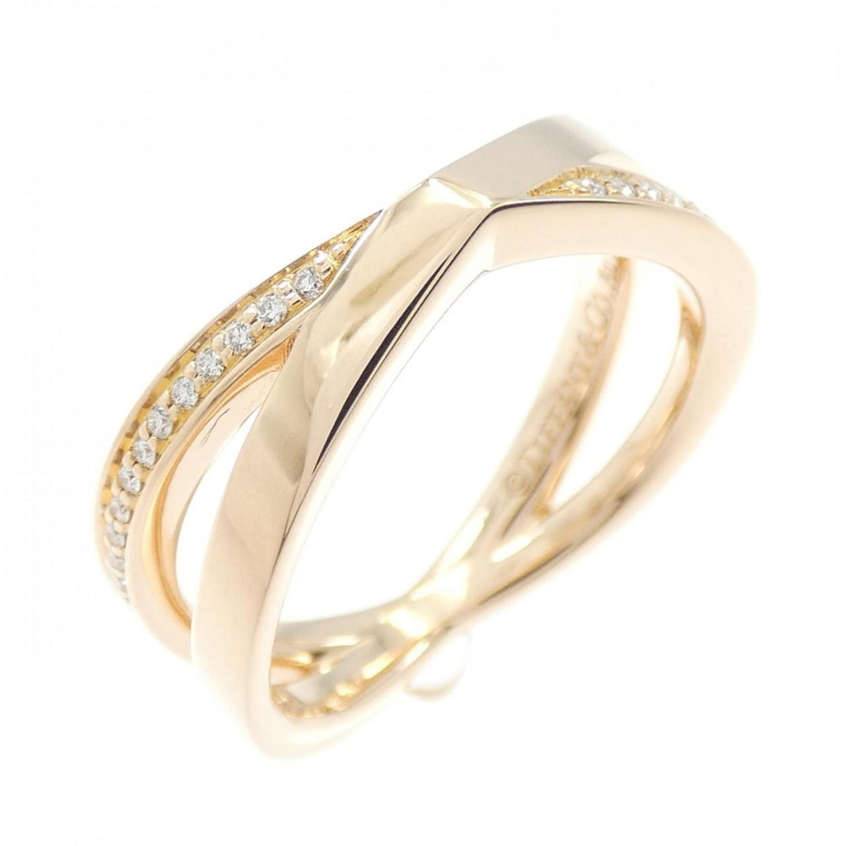 Tiffany Pink Gold Pink Gold (18K) Band Ring (Pre-Owned)
