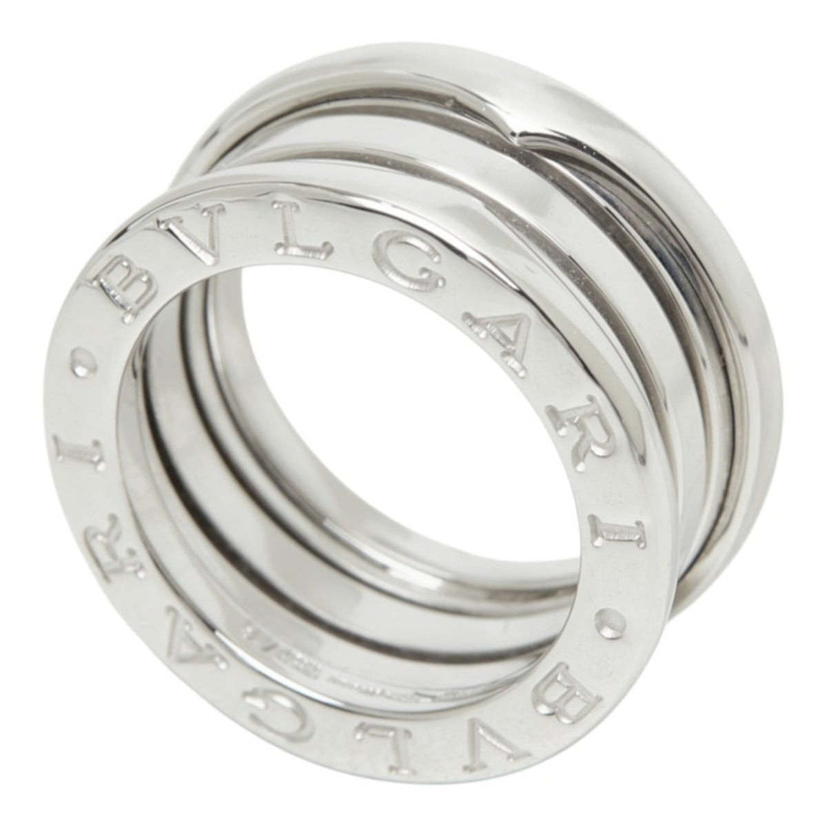 Bvlgari White Gold White Gold (18K) Band Ring (Pre-Owned)