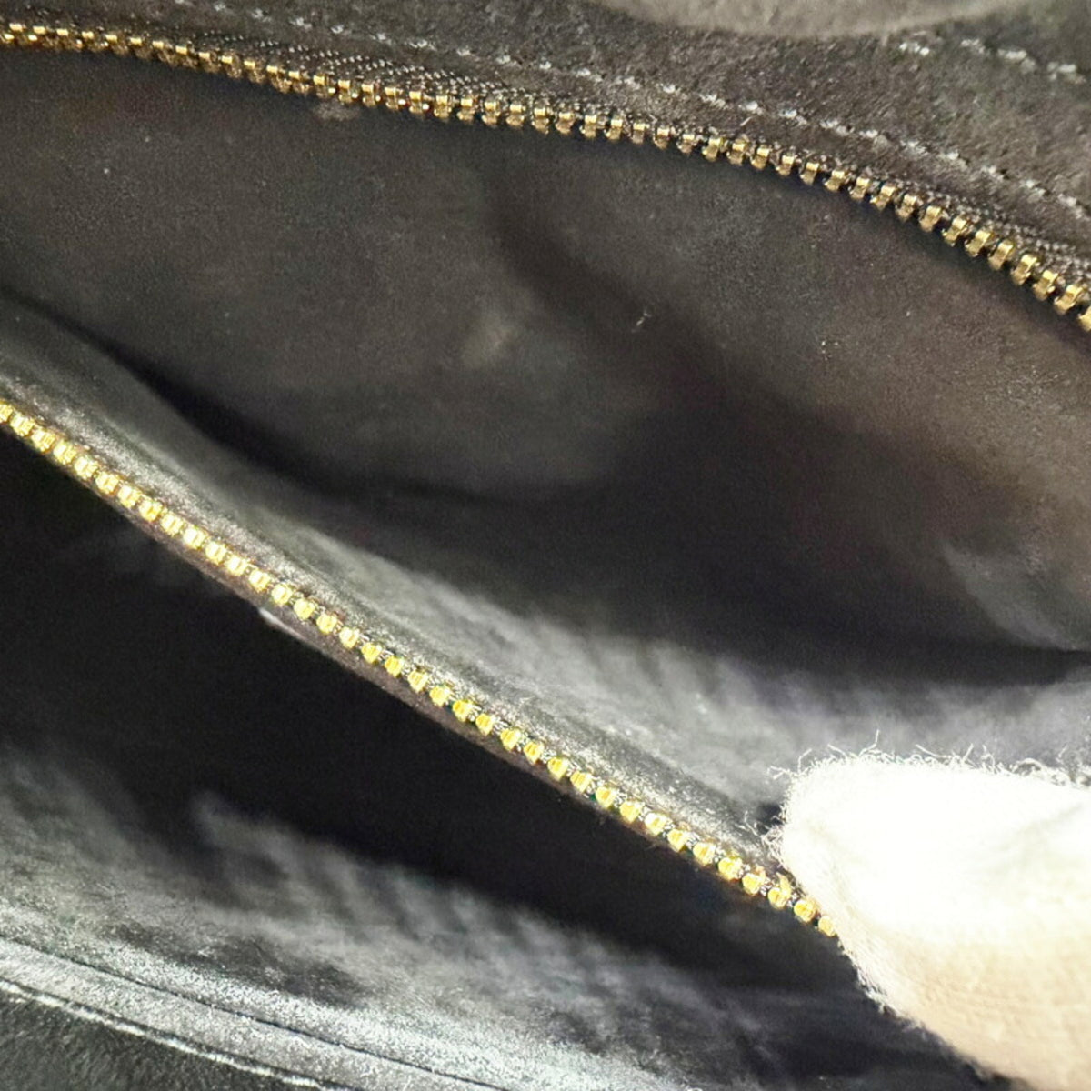 Christian Dior Black Leather Handbag Shoulder Bag (Pre-Owned)
