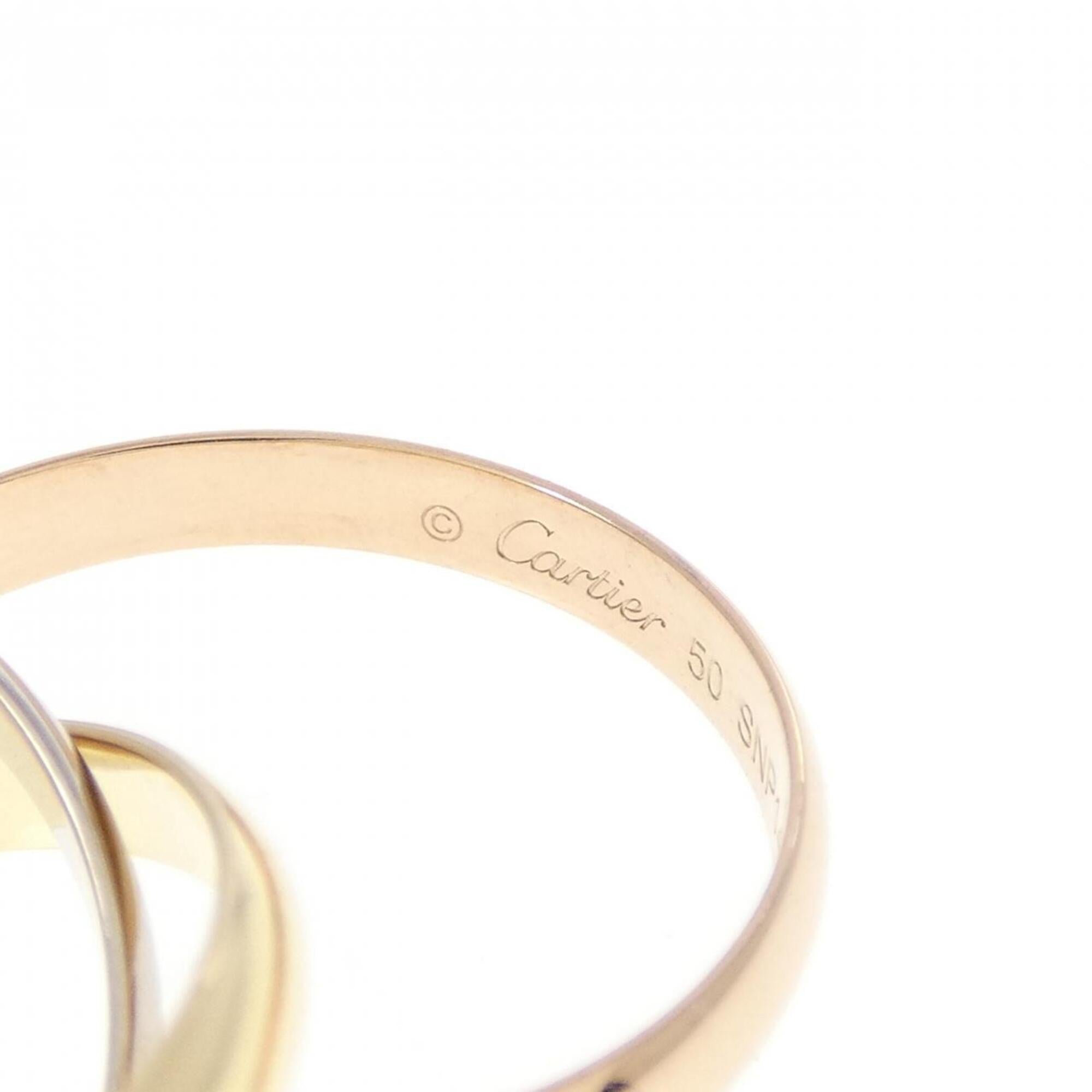 Cartier Yellow Gold (18K) Pink Gold (18K) White Gold (18K) Band Ring (Pre-Owned)