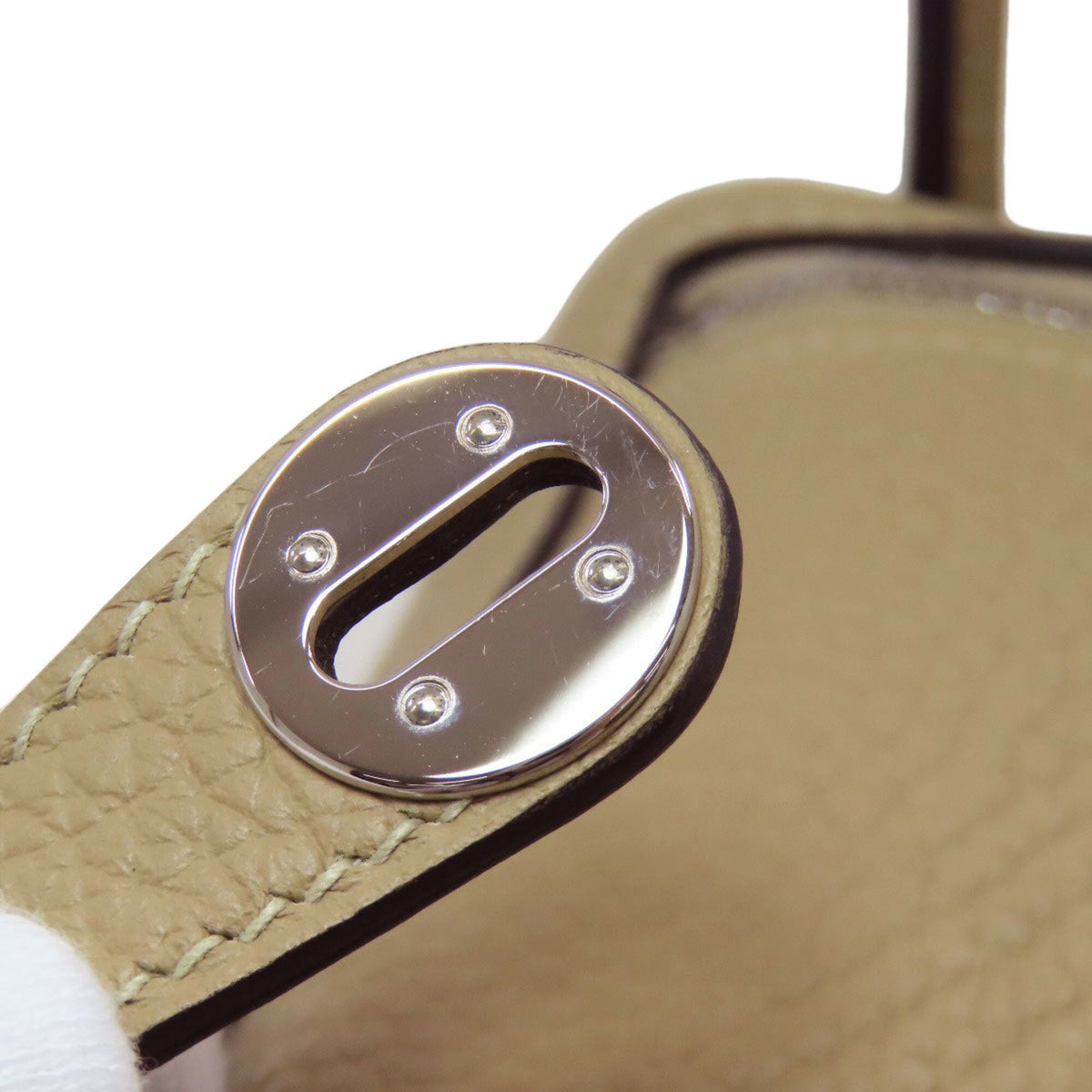 Hermes Beige Handbag (Pre-Owned)