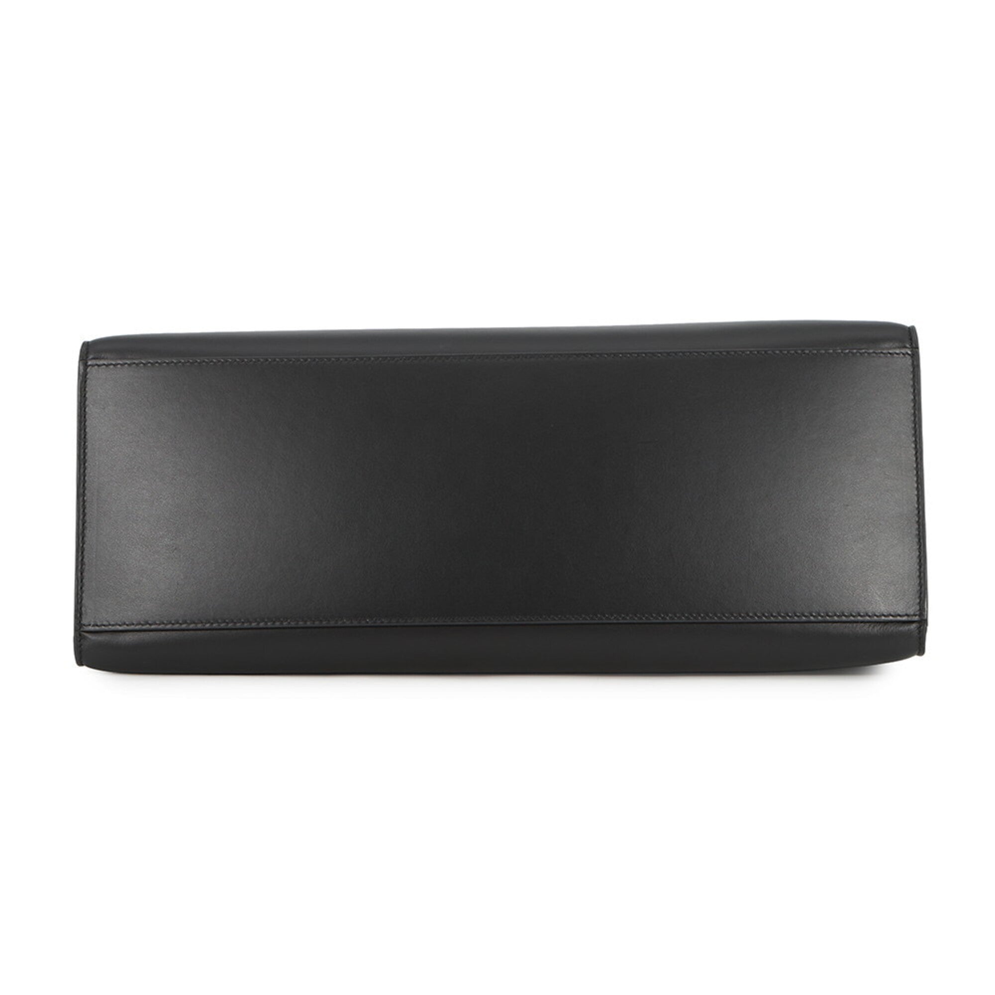 Celine Black Leather Handbag Tote Bag (Pre-Owned)