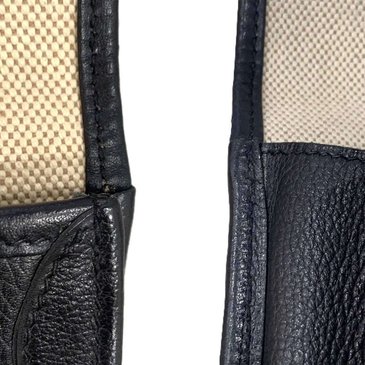 Hermes Black Leather Clutch Bag (Pre-Owned)