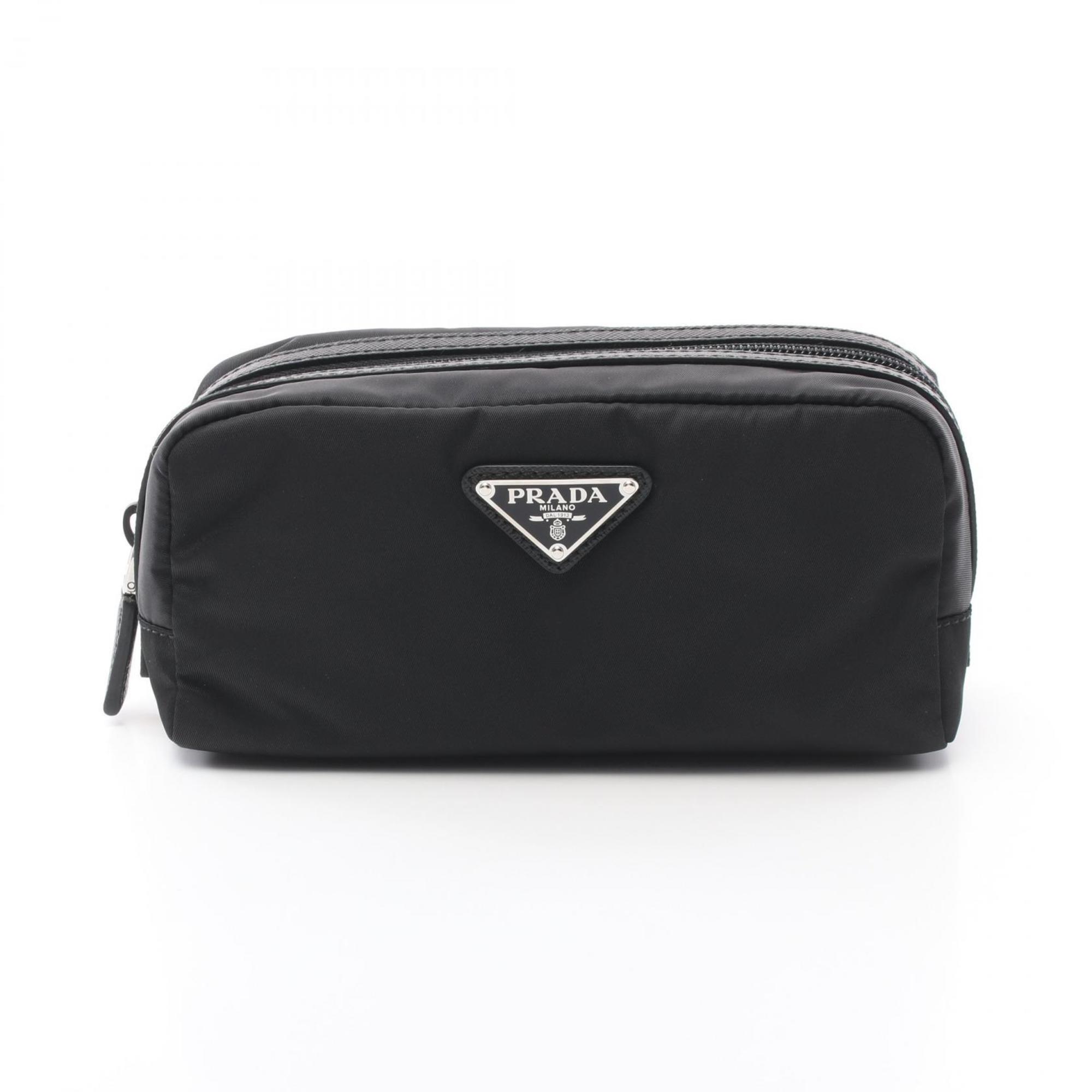 Prada Black Nylon Pouch (Pre-Owned)