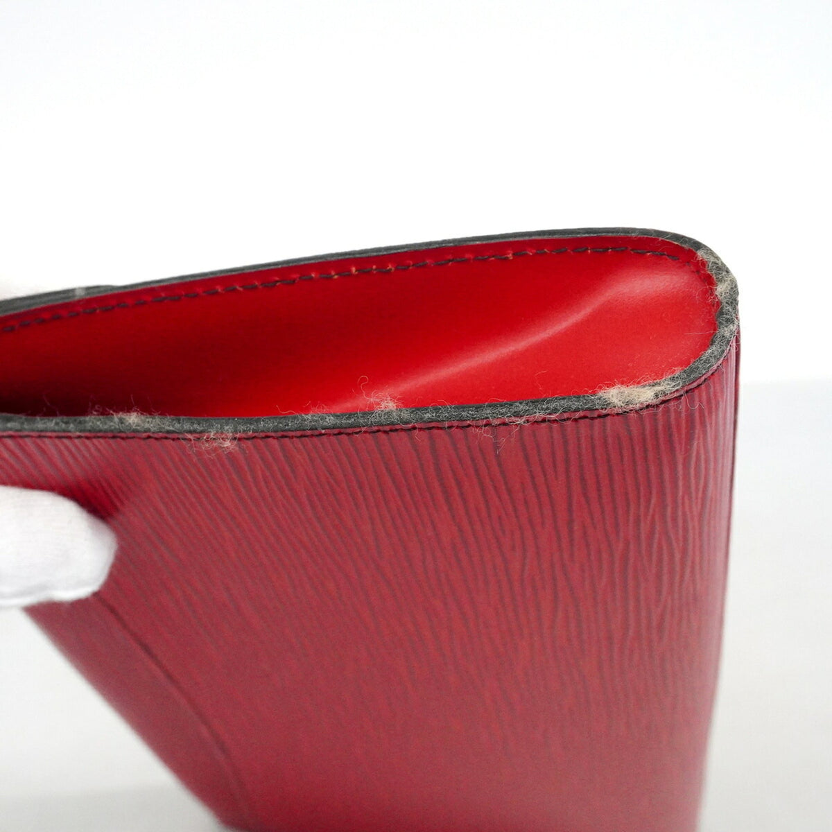 Louis Vuitton Castilian Red Clutch Bag (Pre-Owned)