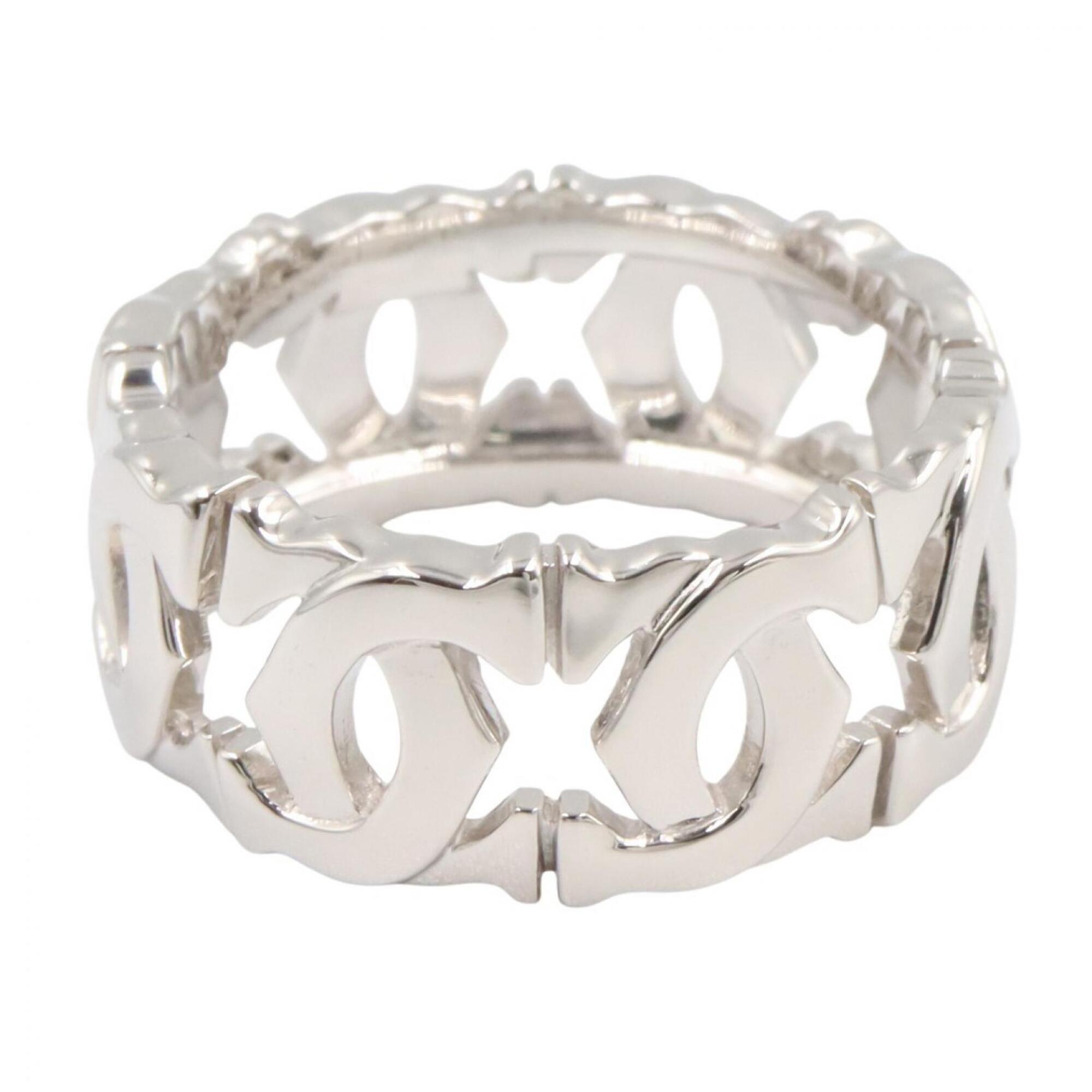 Cartier Silver White Gold (18K) Band Ring (Pre-Owned)