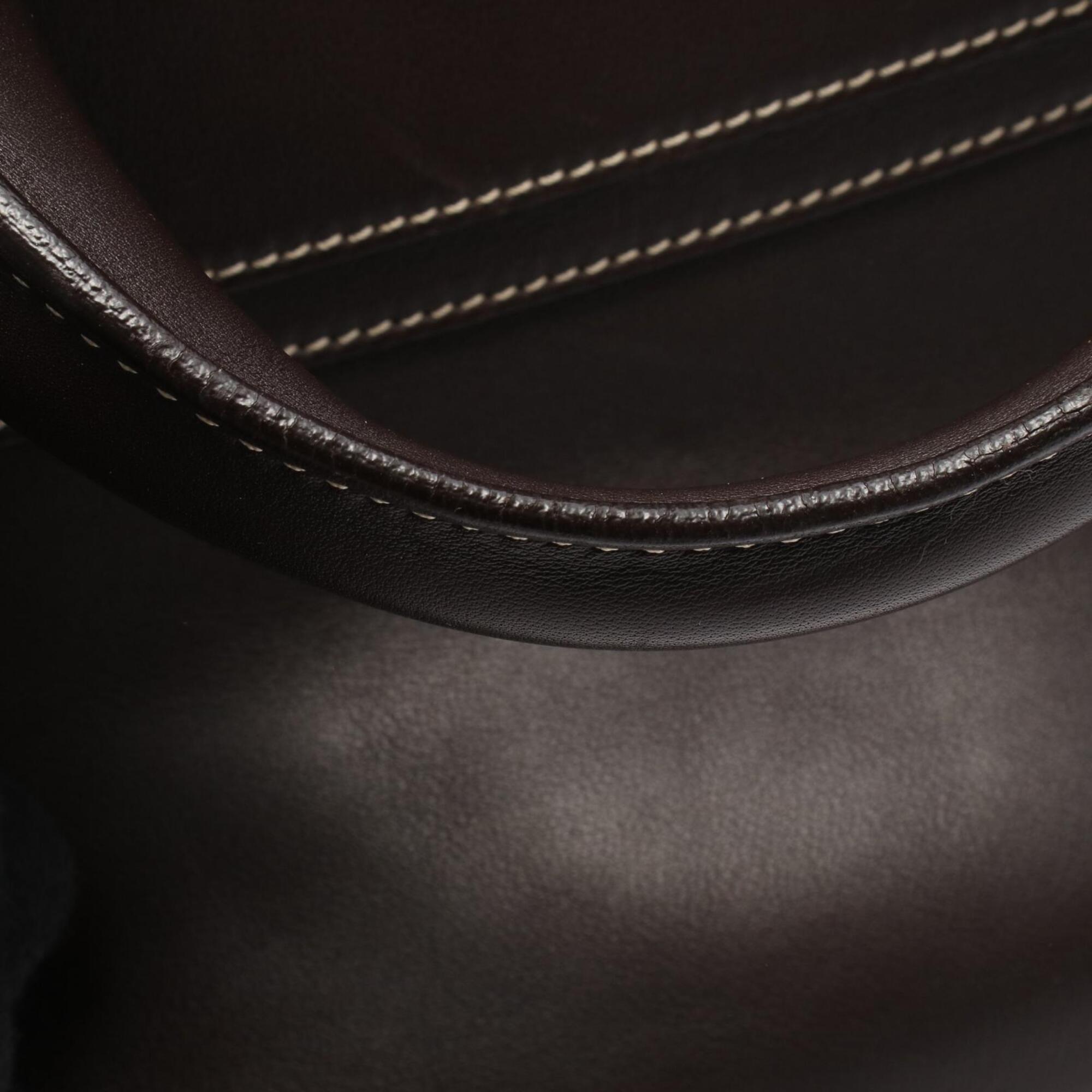 Celine Brown Leather Handbag (Pre-Owned)