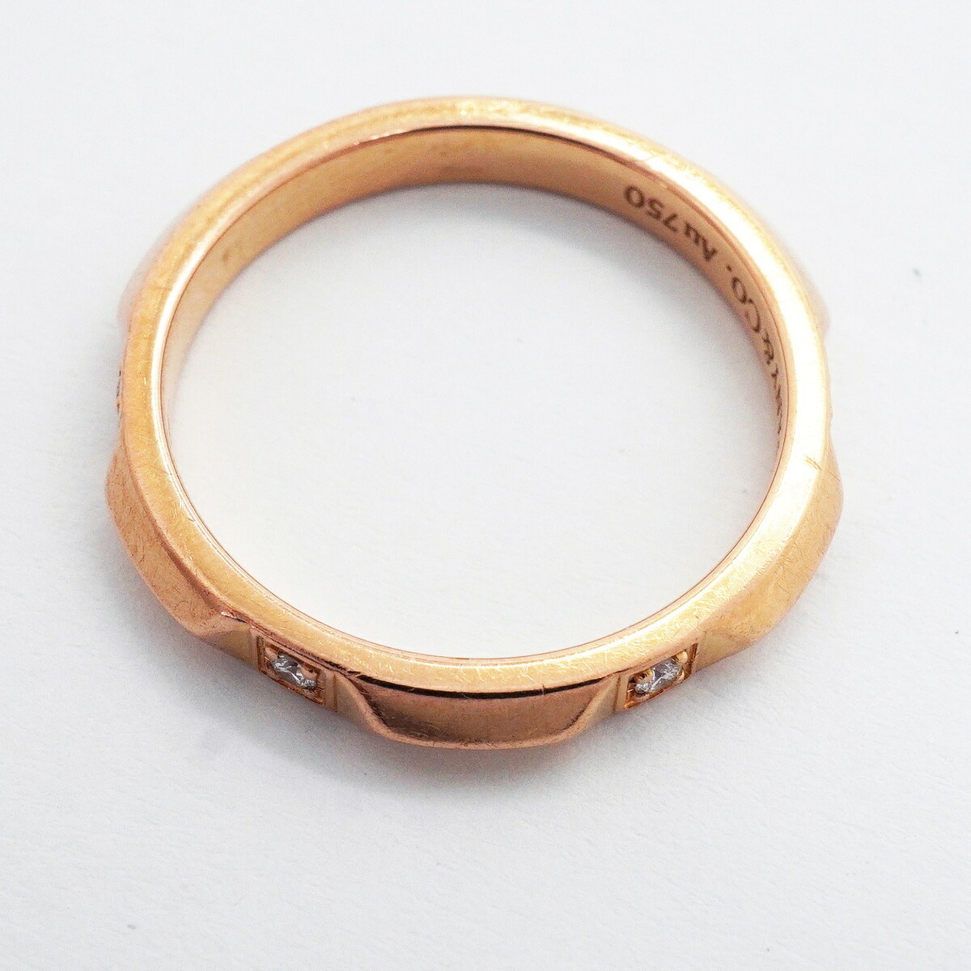 Tiffany Pink Gold (18K) Band Ring (Pre-Owned)