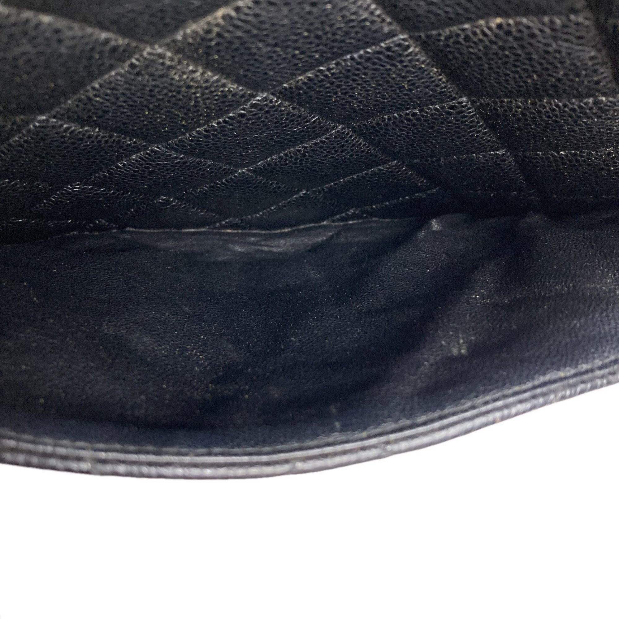Chanel Black Leather Tote Bag (Pre-Owned)