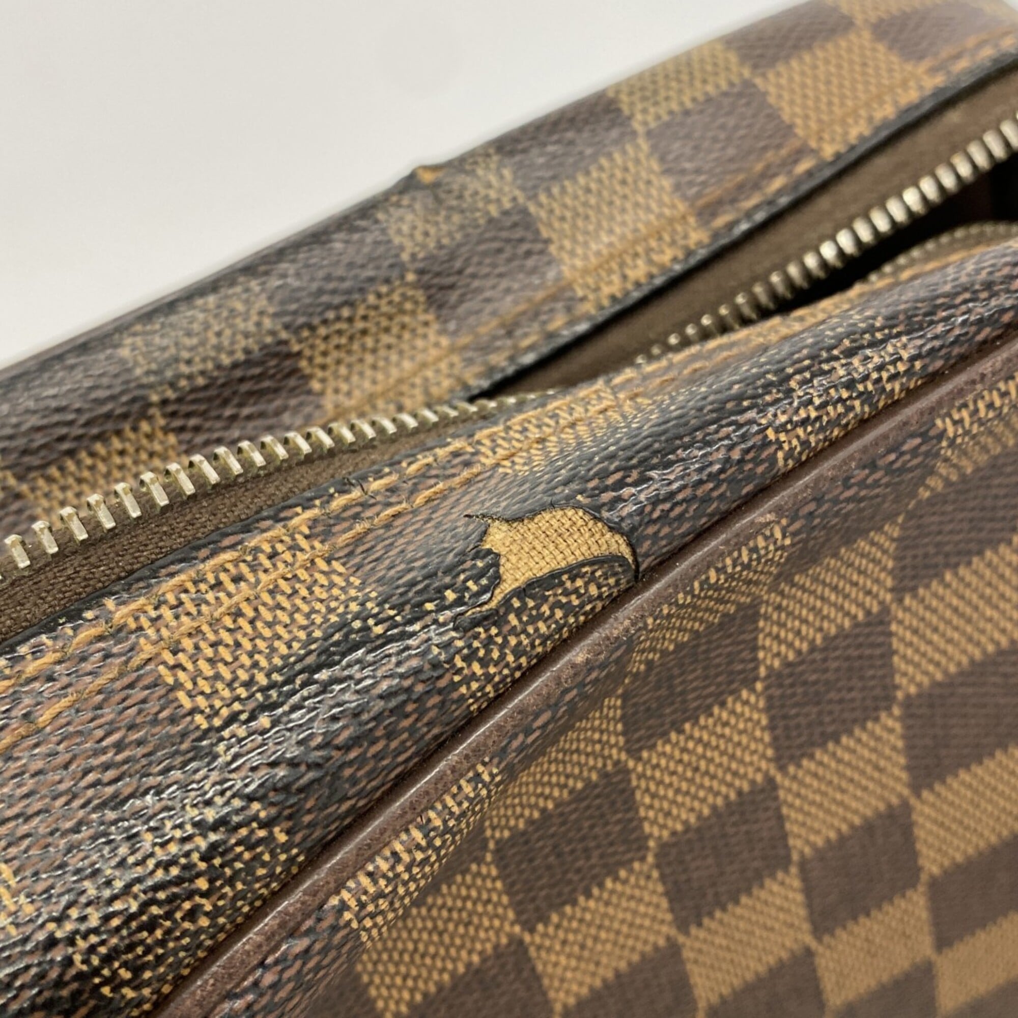 Louis Vuitton Brown Ebene Shoulder Bag (Pre-Owned)