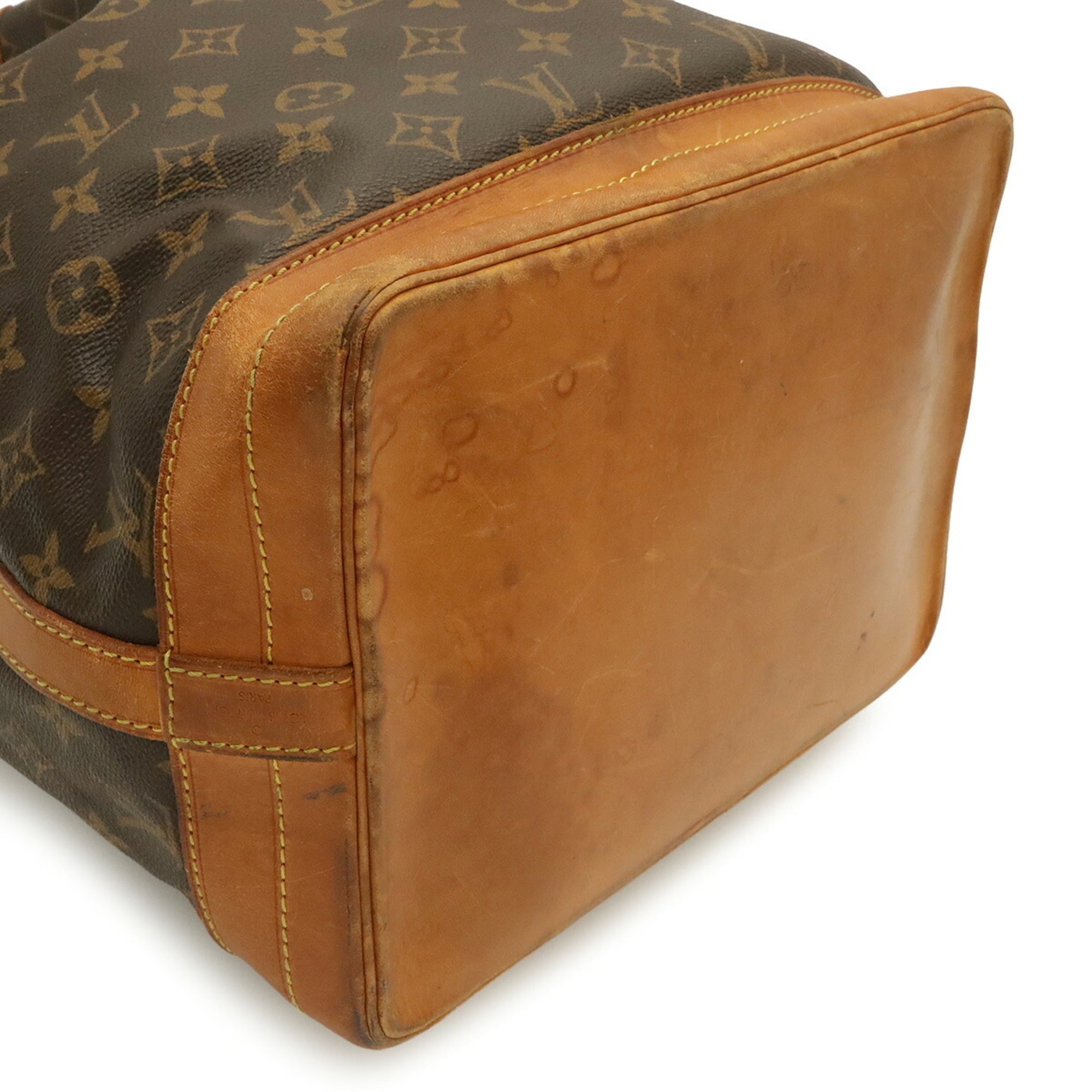 Louis Vuitton Brown Monogram Canvas Shoulder Bag (Pre-Owned)