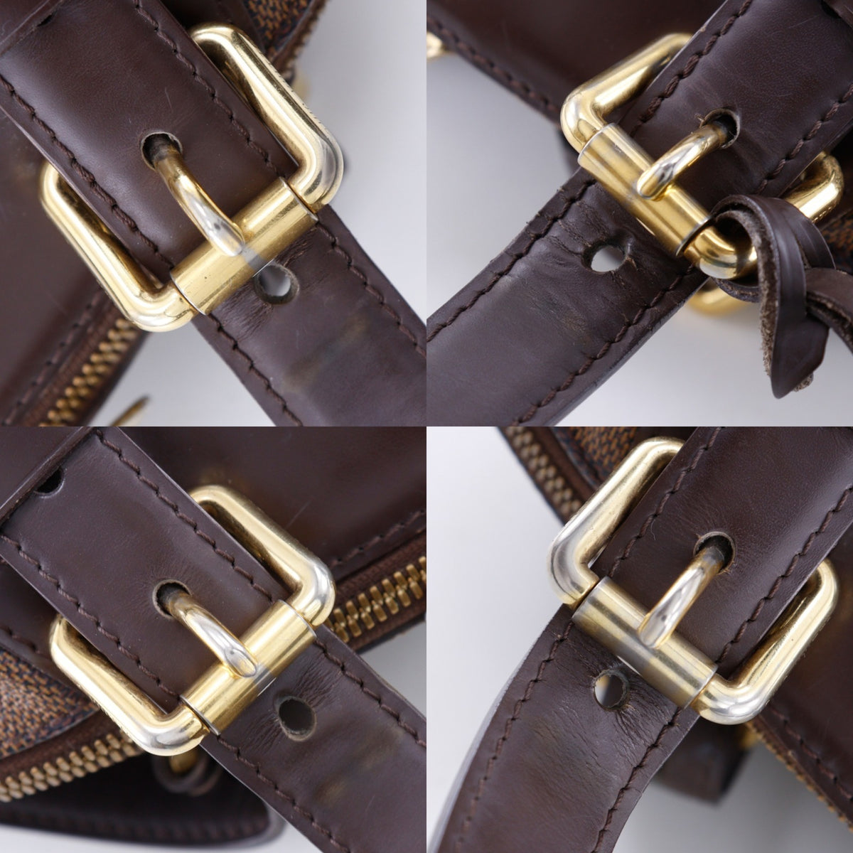 Louis Vuitton Brown Damier Canvas Tote Bag (Pre-Owned)